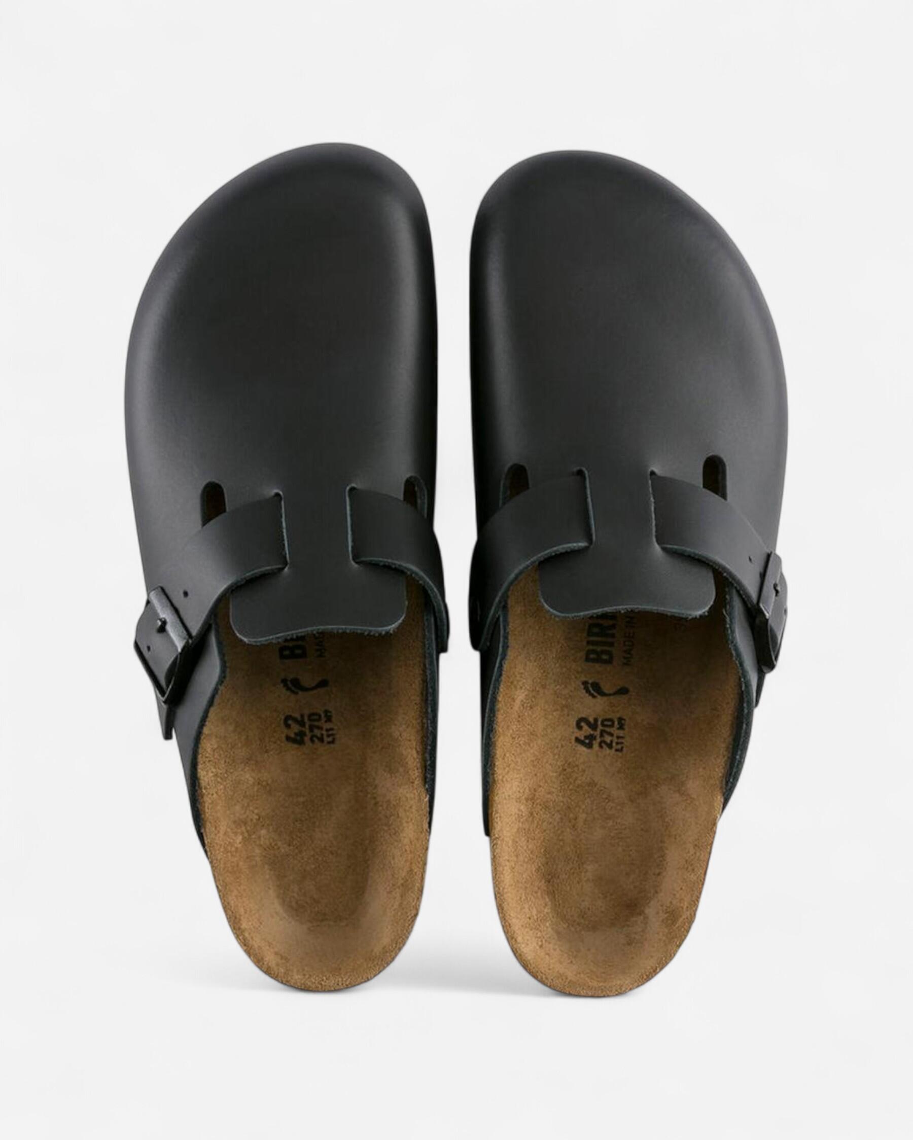 Birkenstock Siyah Birkenstock Boston