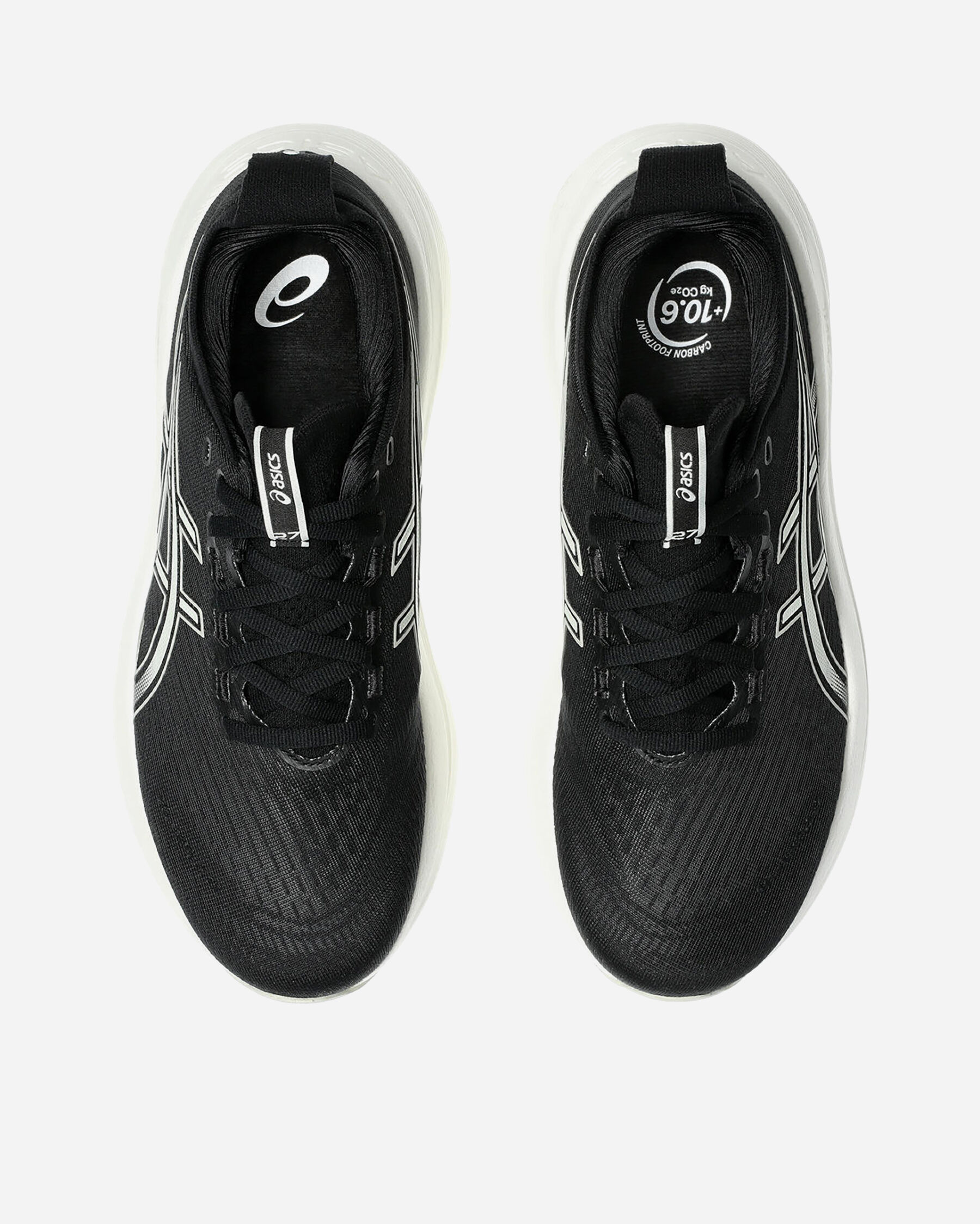 スパイク・シューズ ASICS GEL-NIMBUS 27 Size27.0cm Gel-nimbus 27 Kadın Siyah Koşu Ayakkabısı 1012B753-002