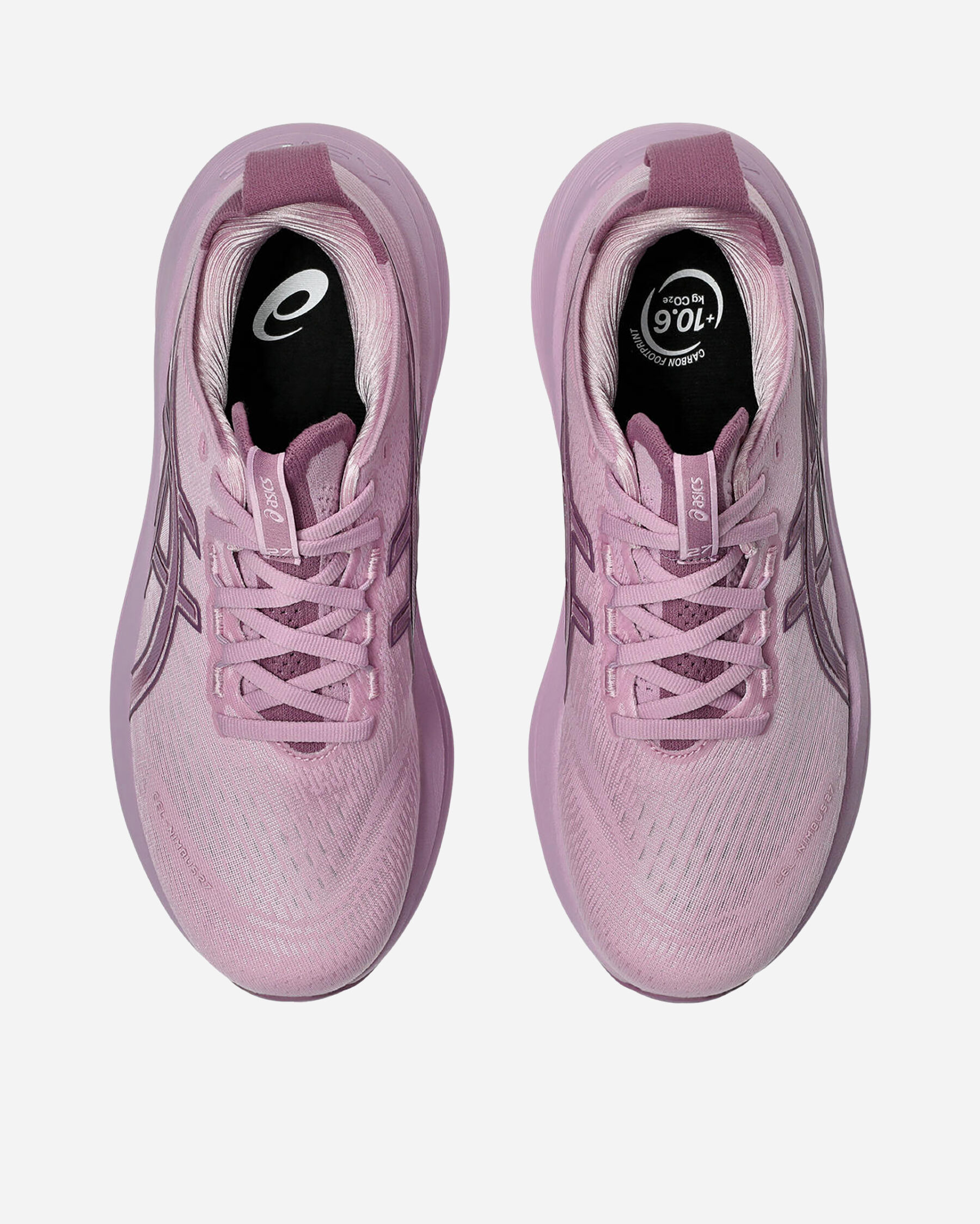 ASICS Gel-Nimbus 10.6 ホワイト/ピンク　24.5㎝ Gel-nimbus 27 Kadın Pembe Koşu Ayakkabısı 1012B753-700