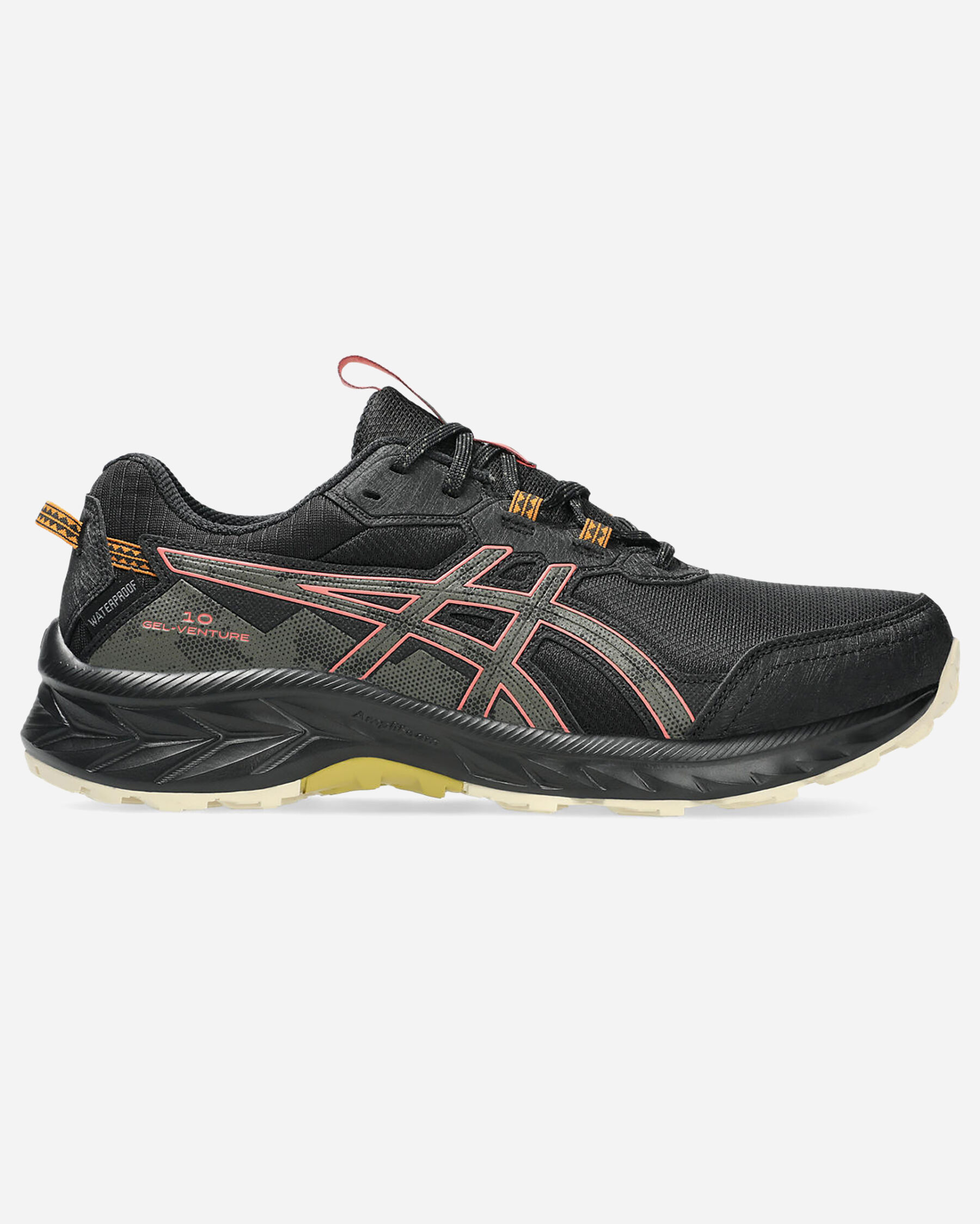 アントン Gel-venture 10 Waterproof Kadın Siyah Outdoor Koşu Ayakkabısı