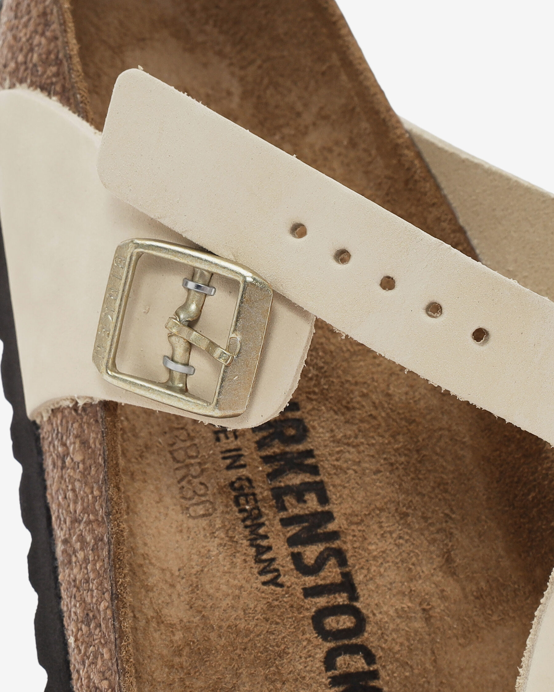 Birkenstock Krem Birkenstock Gizeh Nu