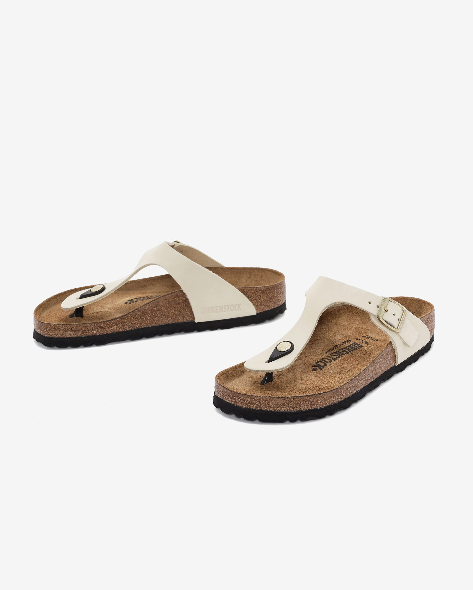 Birkenstock Krem Birkenstock Gizeh Nu