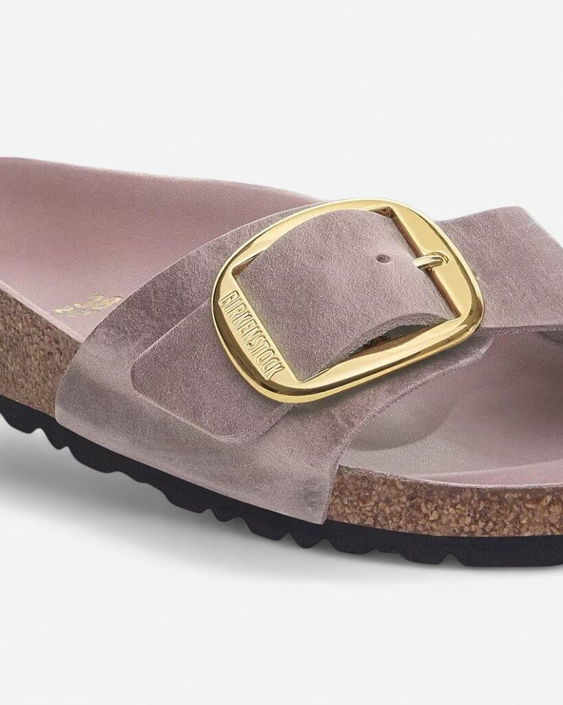 Resim Madrid Big Buckle Oiled Leather