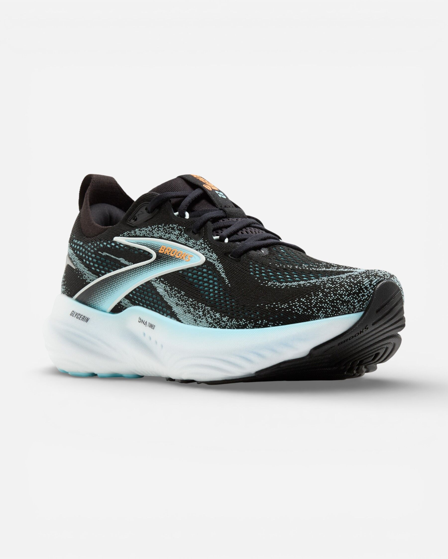 Brooks Siyah Brooks Glycerin 22