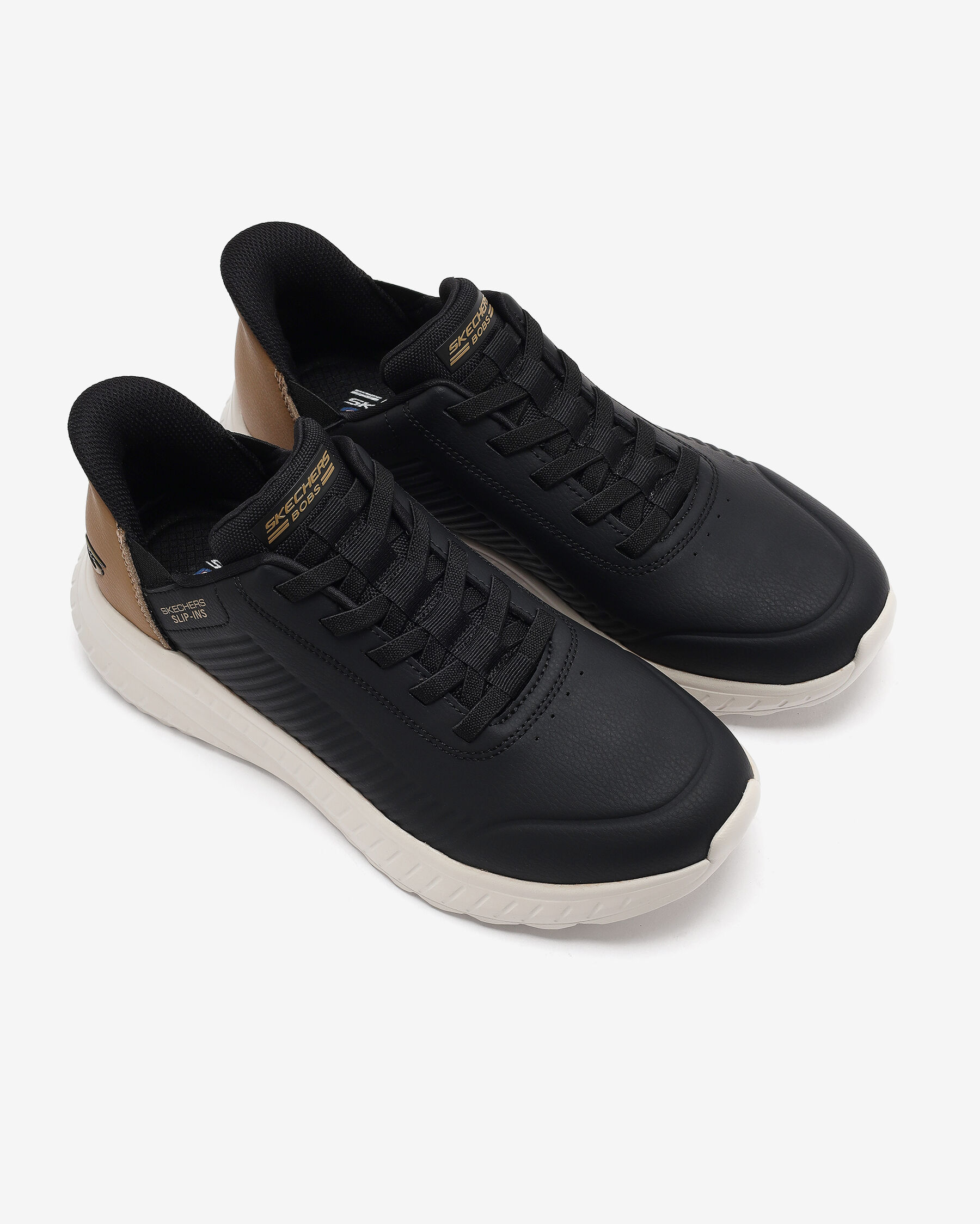 Bobs Squad Chaos - Heel Preferred Erkek Siyah Spor Ayakkabı 118305 BLK
