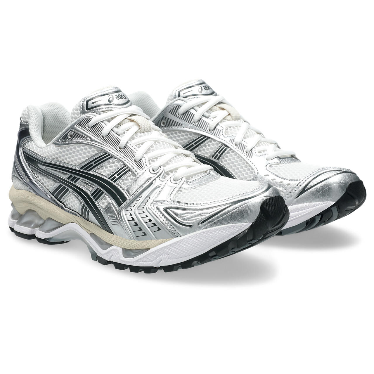 靴 asics GEL-KAYANO 14 White Graphite Grey Gel-kayano 14 Unisex White/graphite Grey Sneakers 1203A537-110