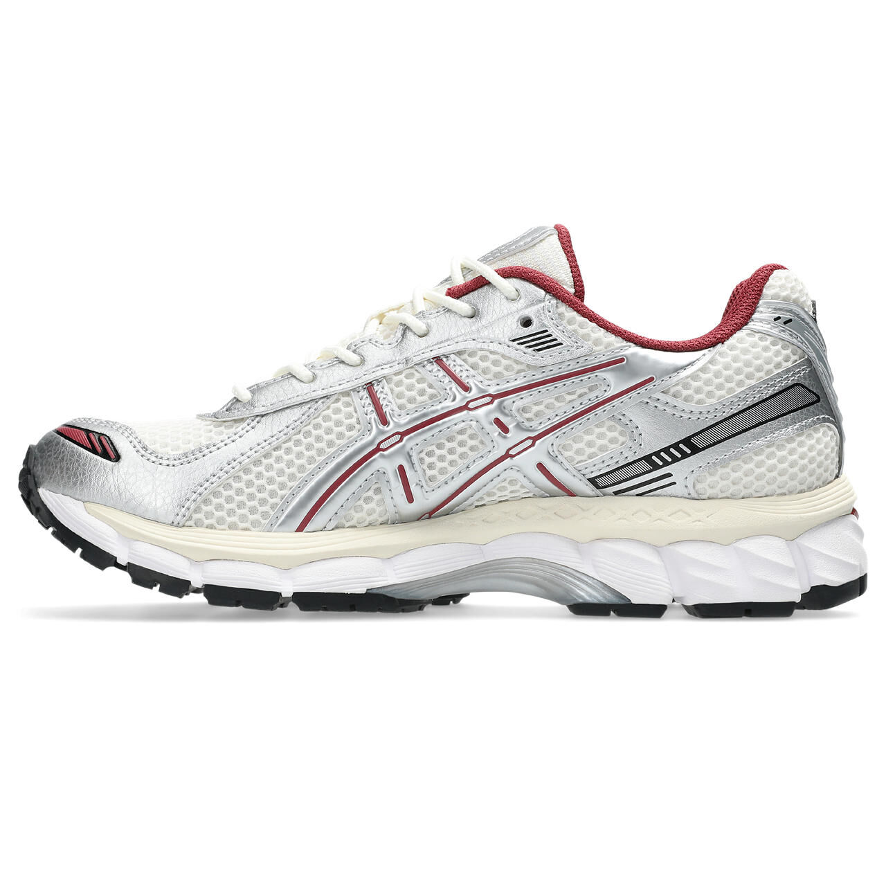 ASICS GEL-KAYANO 12 クリーム × レッド 27cm 試着のみ Gel-kayano 12.1 Unisex Krem Sneakers 1203A759-102