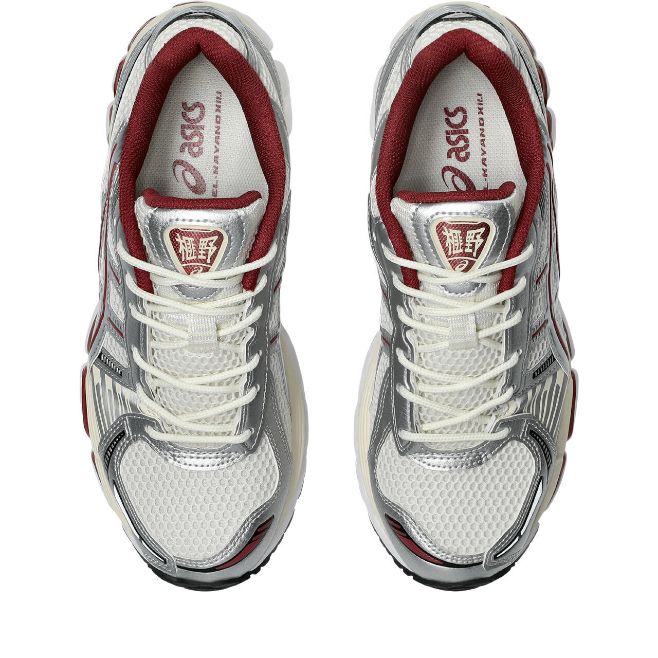 ASICS GEL-KAYANO 12 クリーム × レッド 27cm 試着のみ Gel-kayano 12.1 Unisex Krem Sneakers 1203A759-102