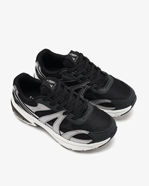 Skechers Shadow - Stellar 90 Kadın Siyah Sneakers 177357 BLK