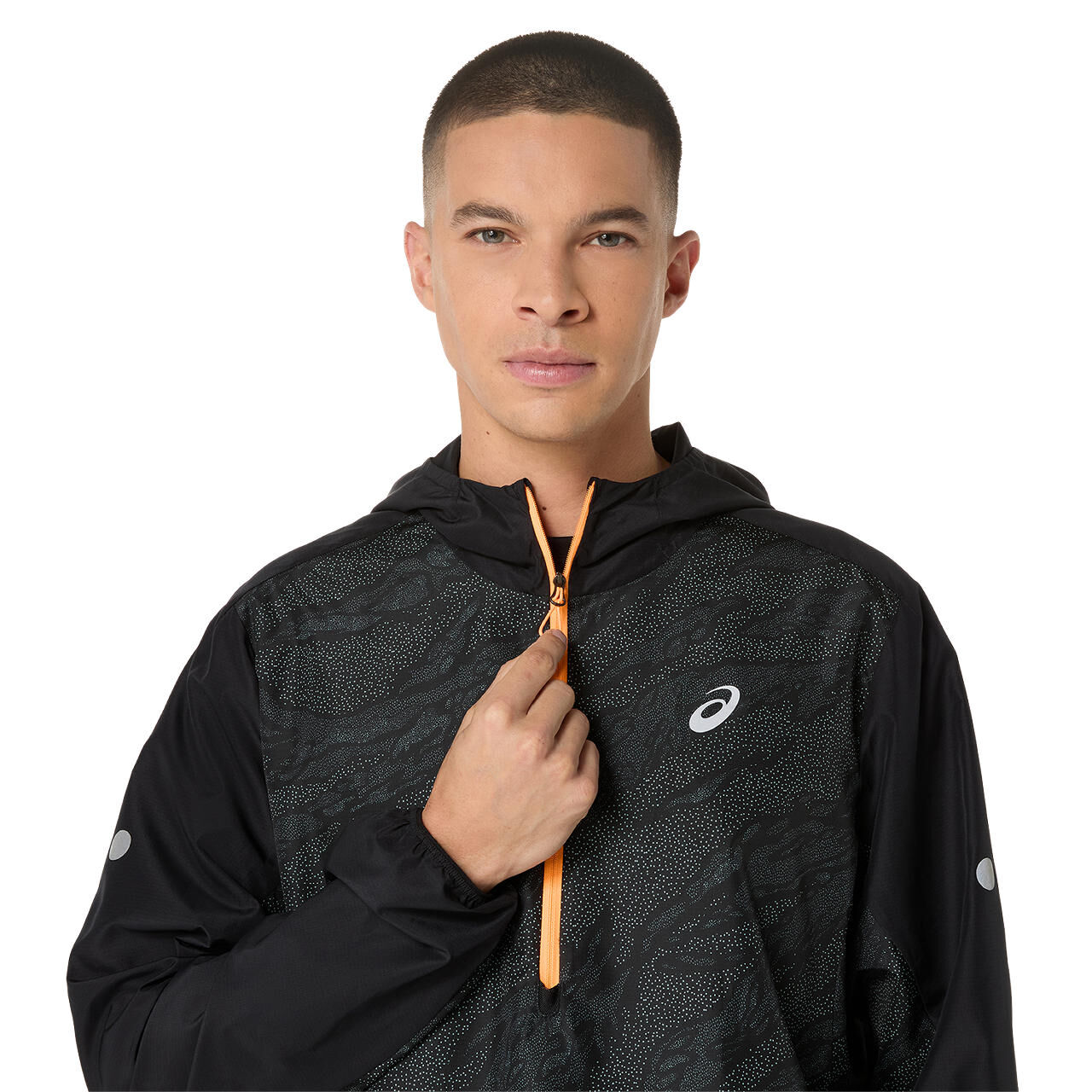 Fujitrail Packable Windbreaker Erkek Siyah Ceket 2011D389-002