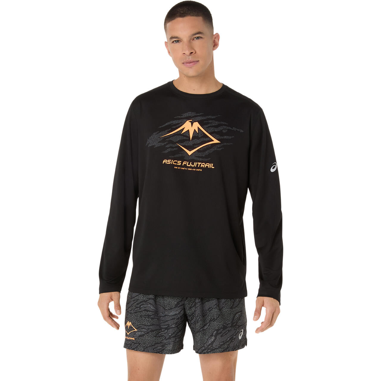 Fujitrail Logo Ls Top Erkek Siyah Kısa Kollu Tshirt 2011D391-001