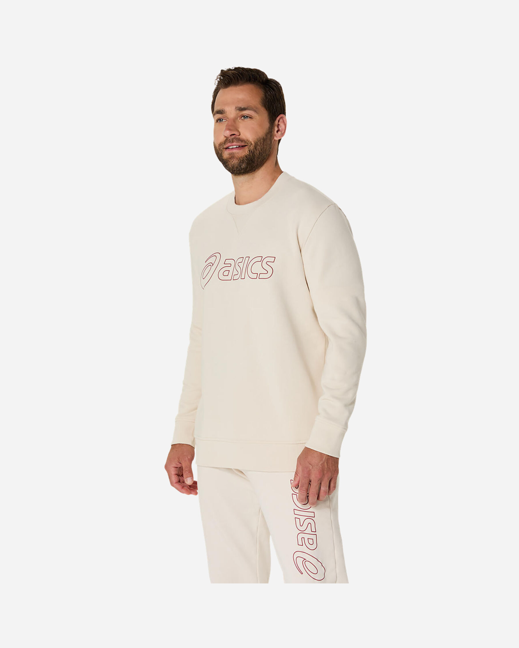 Asics Sweatshirt Erkek Kahverengi 2031E192-200