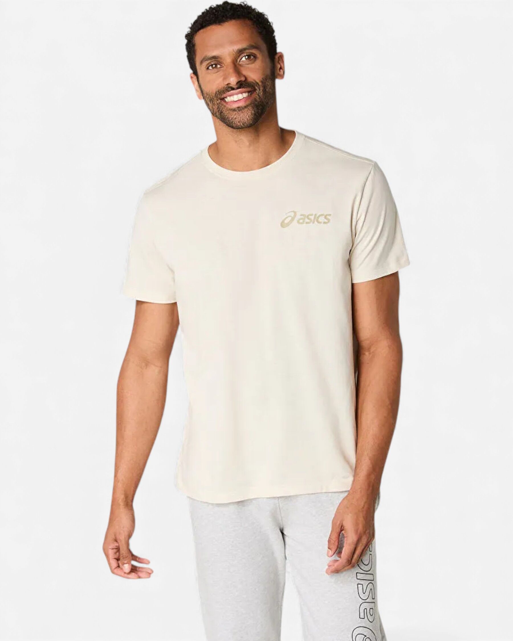 Asics Chest Logo Ss Tee Erkek Gri Kısa Kollu Tshirt 2031E659-204