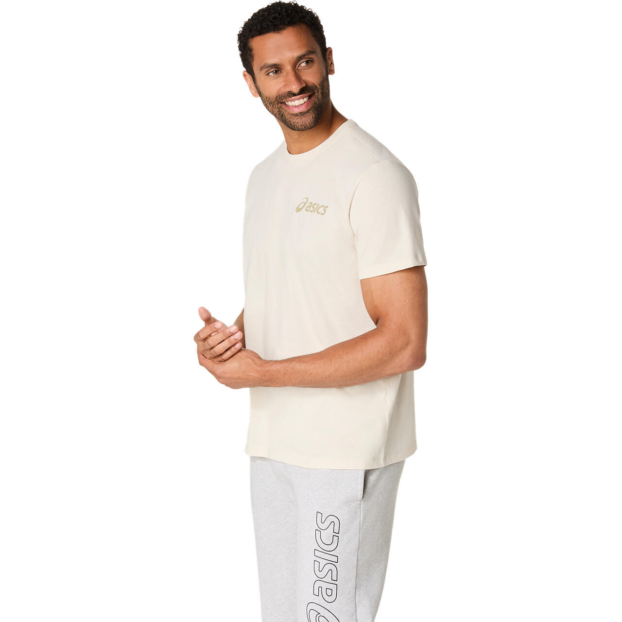 Asics Chest Logo Ss Tee Erkek Gri Kısa Kollu Tshirt 2031E659-204