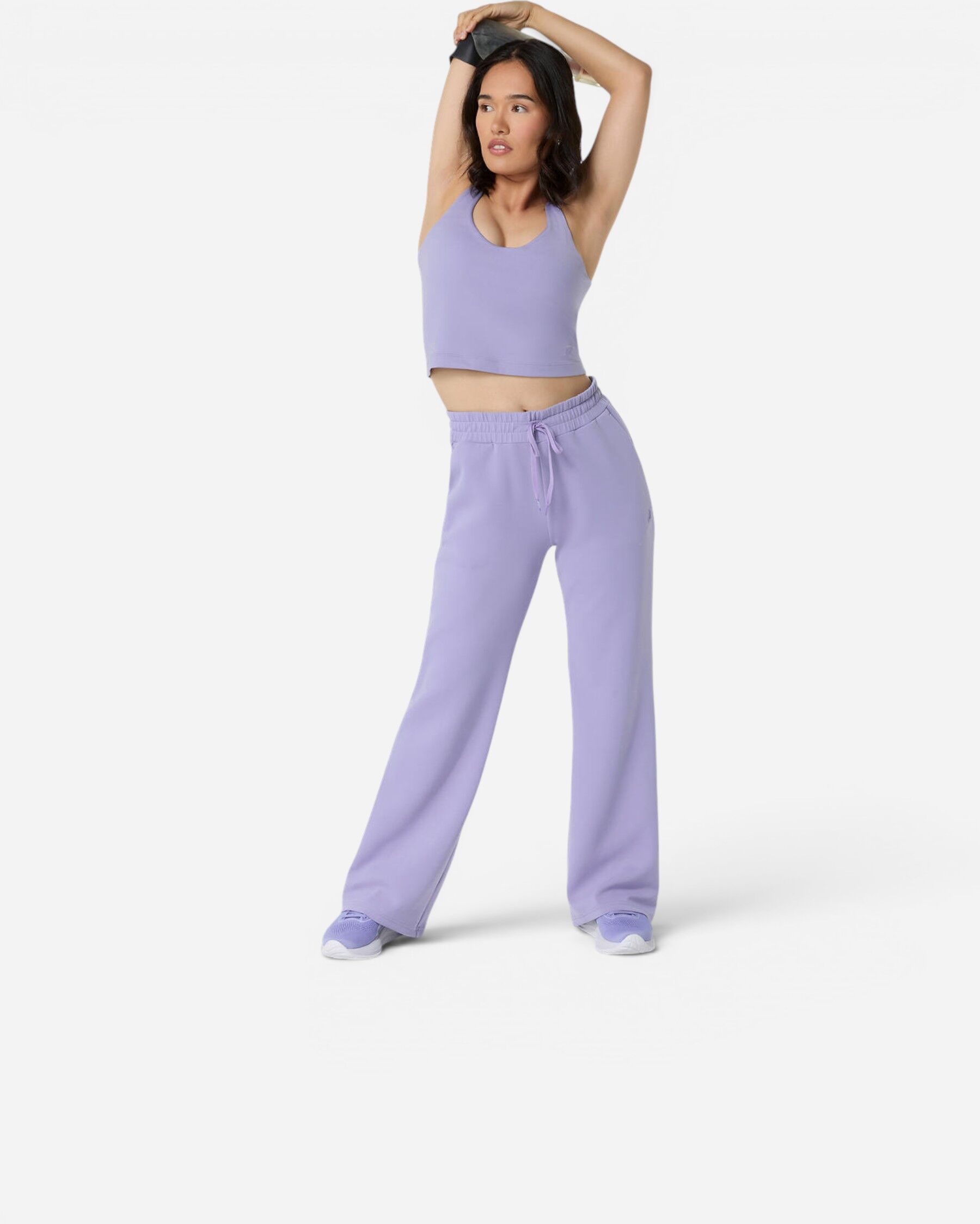 Resim Nagino Refined Texture Sweat Flare Pant