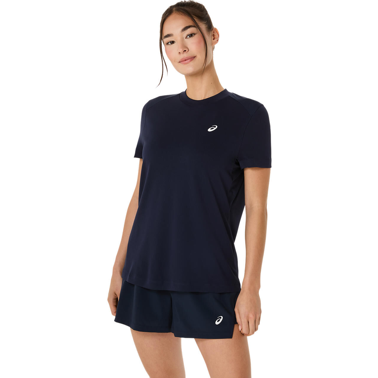 Court Ss Top Kadın Mavi Kısa Kollu Tshirt 2042A371-400