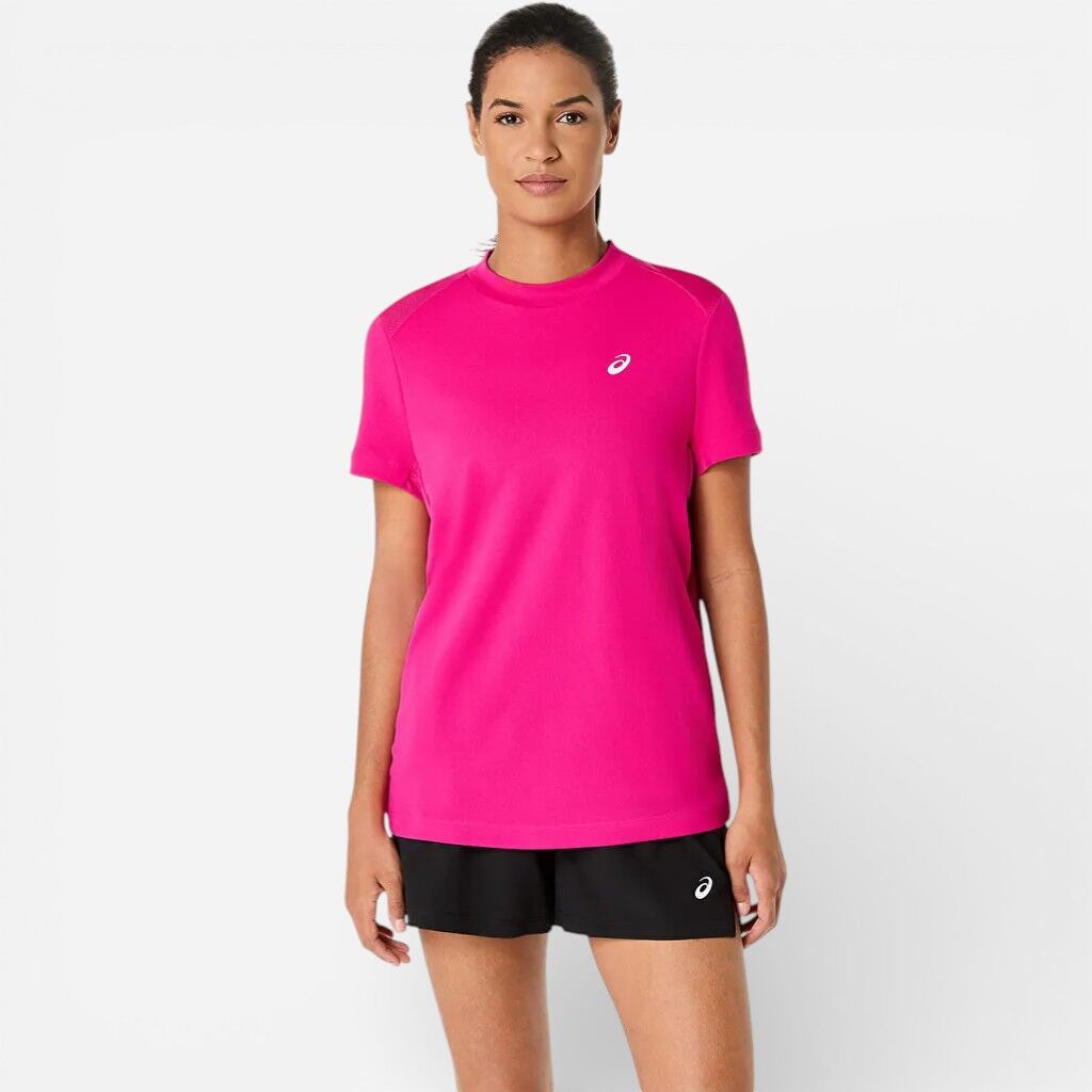 Court Ss Top Kadın Pembe Kısa Kollu Tshirt 2042A371-701
