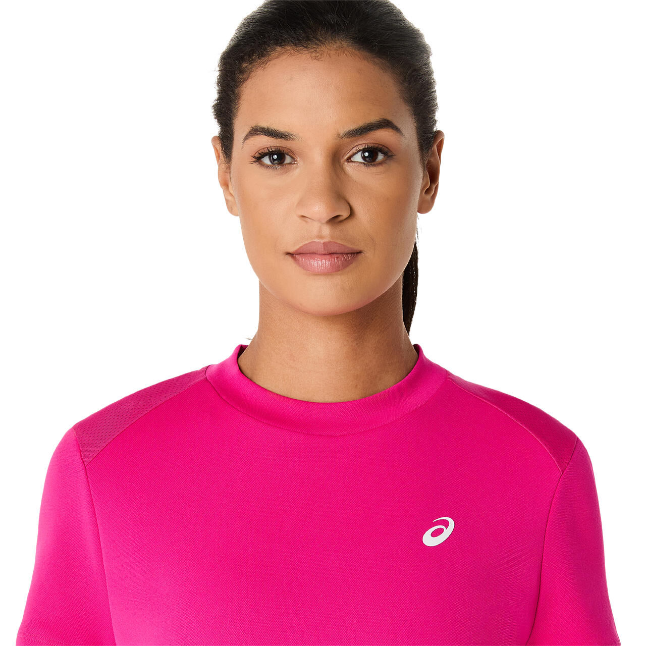 Court Ss Top Kadın Pembe Kısa Kollu Tshirt 2042A371-701
