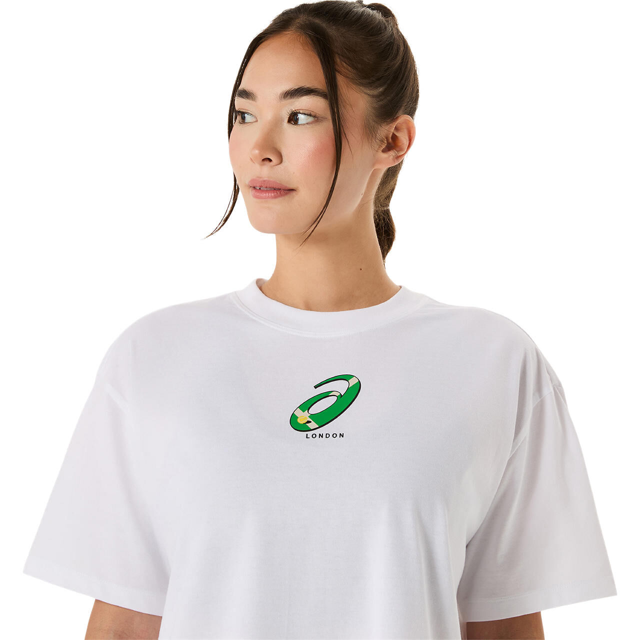 Resim Court Graphic Ss Top