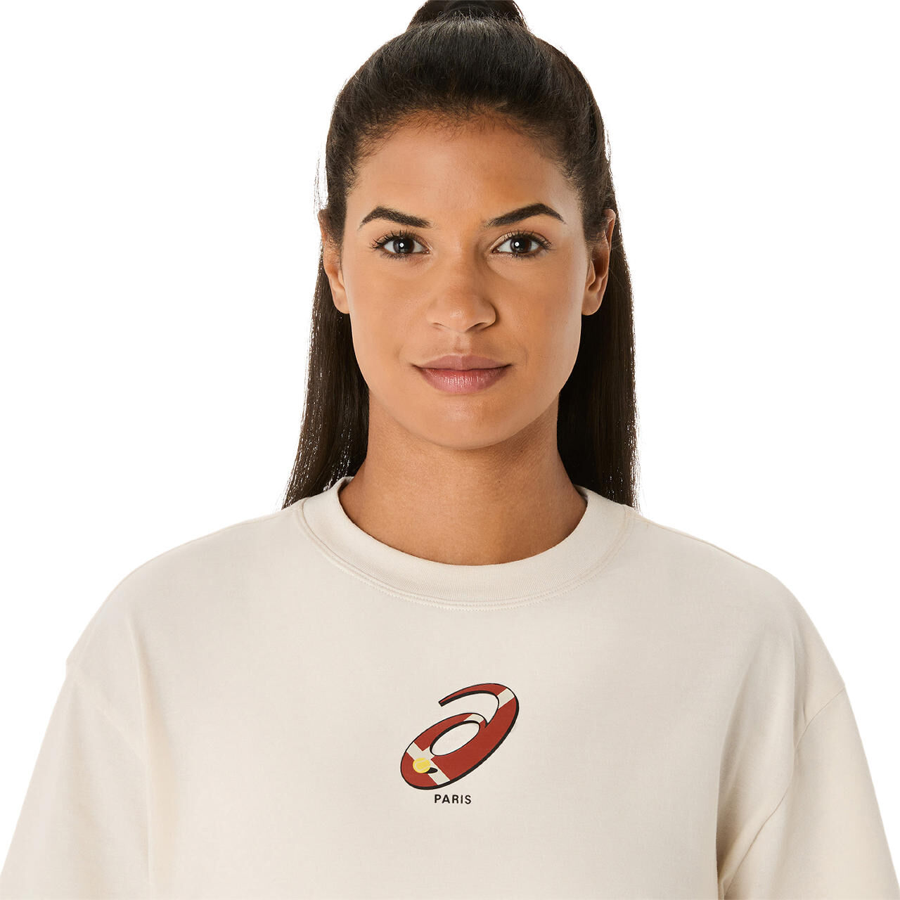 Resim Court Graphic Ss Top