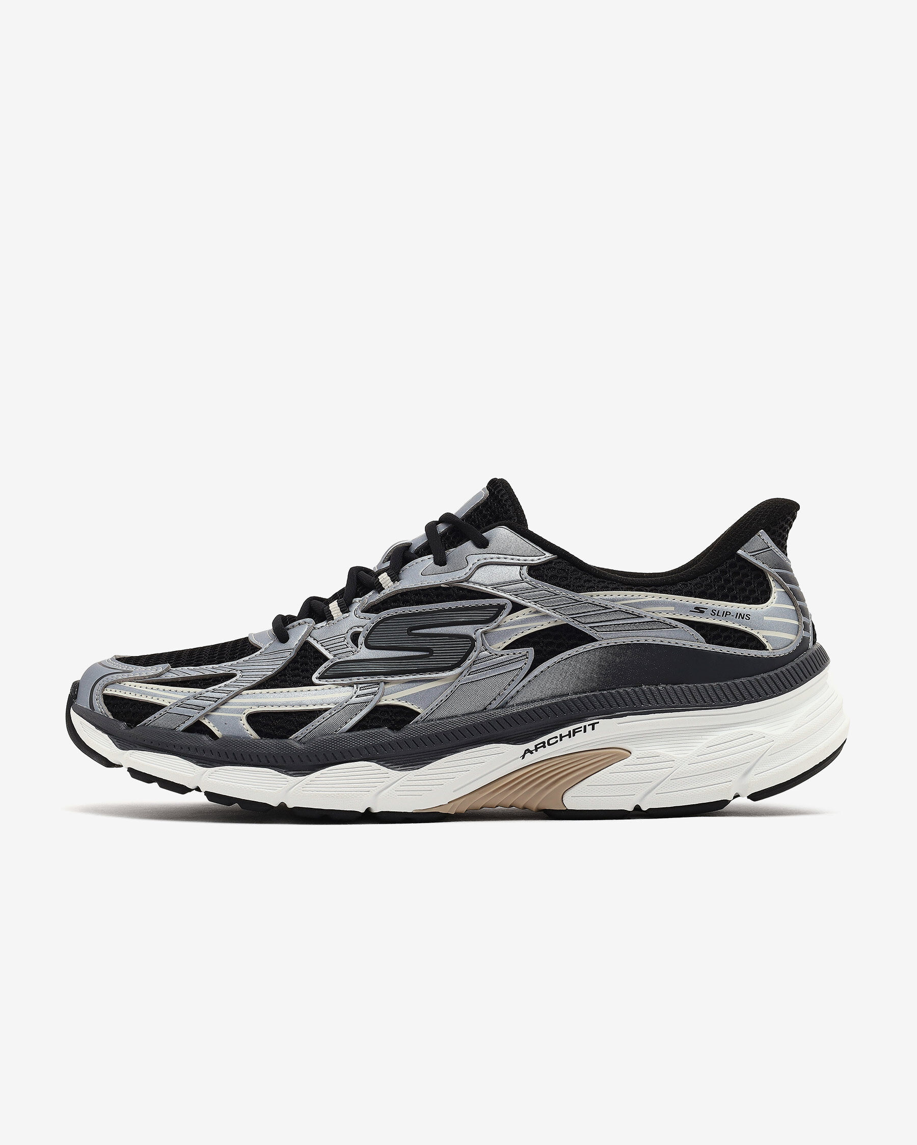 Go Run Arch Fit 2.0 Juniper Erkek Siyah Koşu Ayakkabısı 221103 BKGY