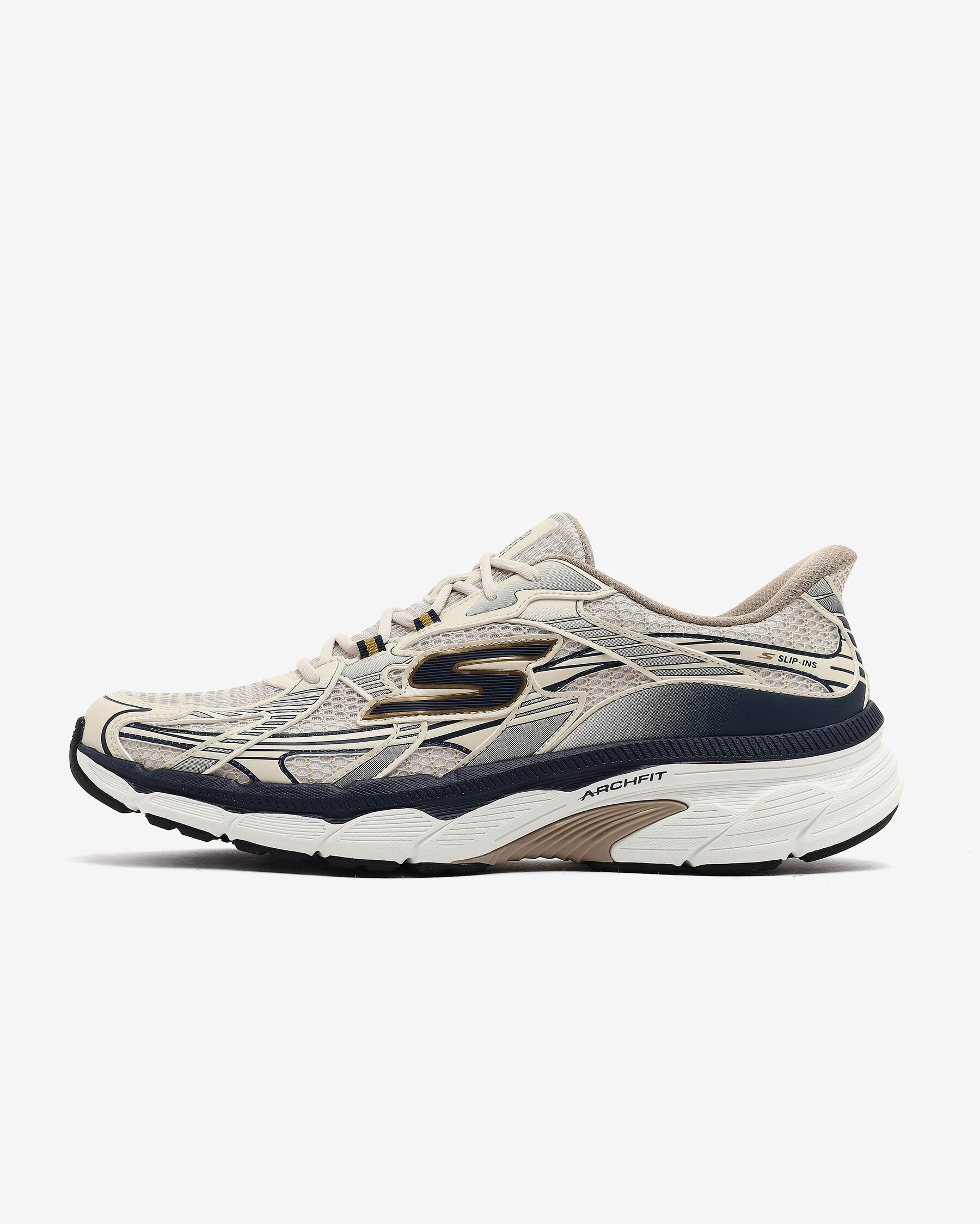Go Run Arch Fit 2.0 Juniper Erkek Bej Koşu Ayakkabısı 221103 TPNV