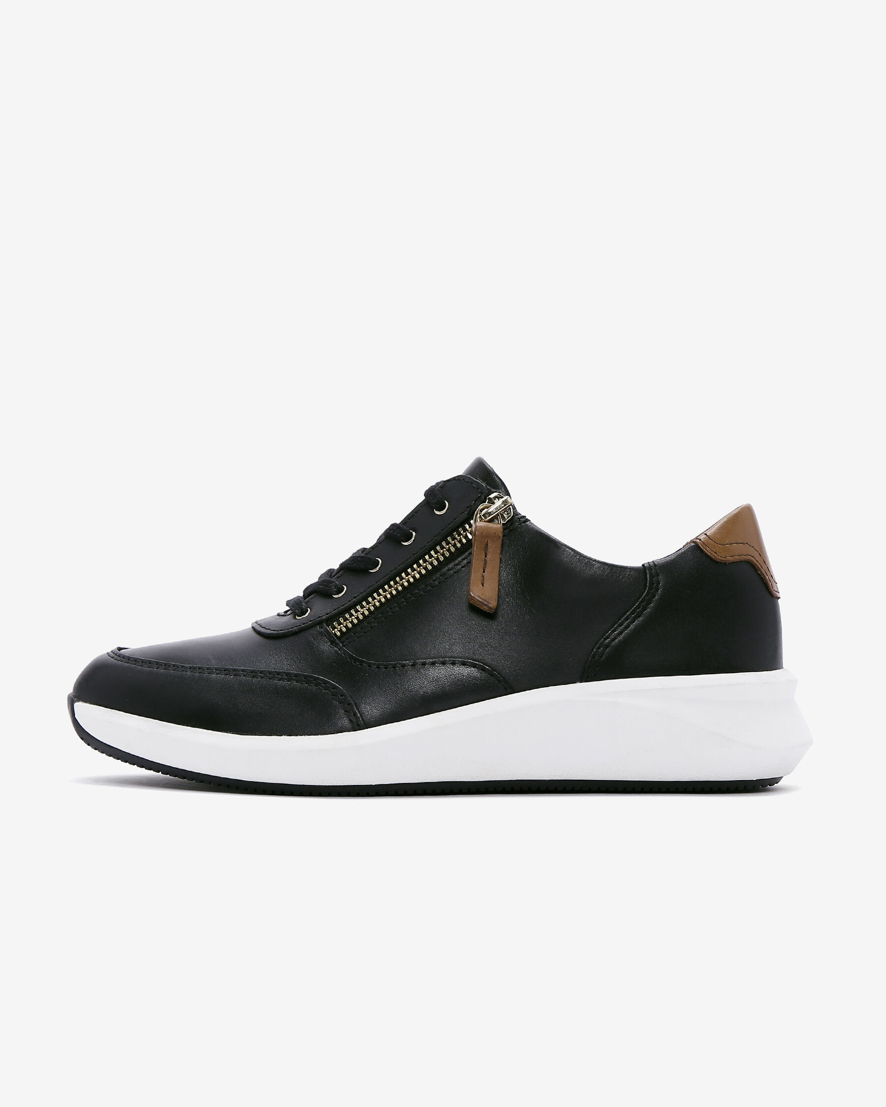 るーな Un Rio Zip Kadın Siyah Sneakers 26168018