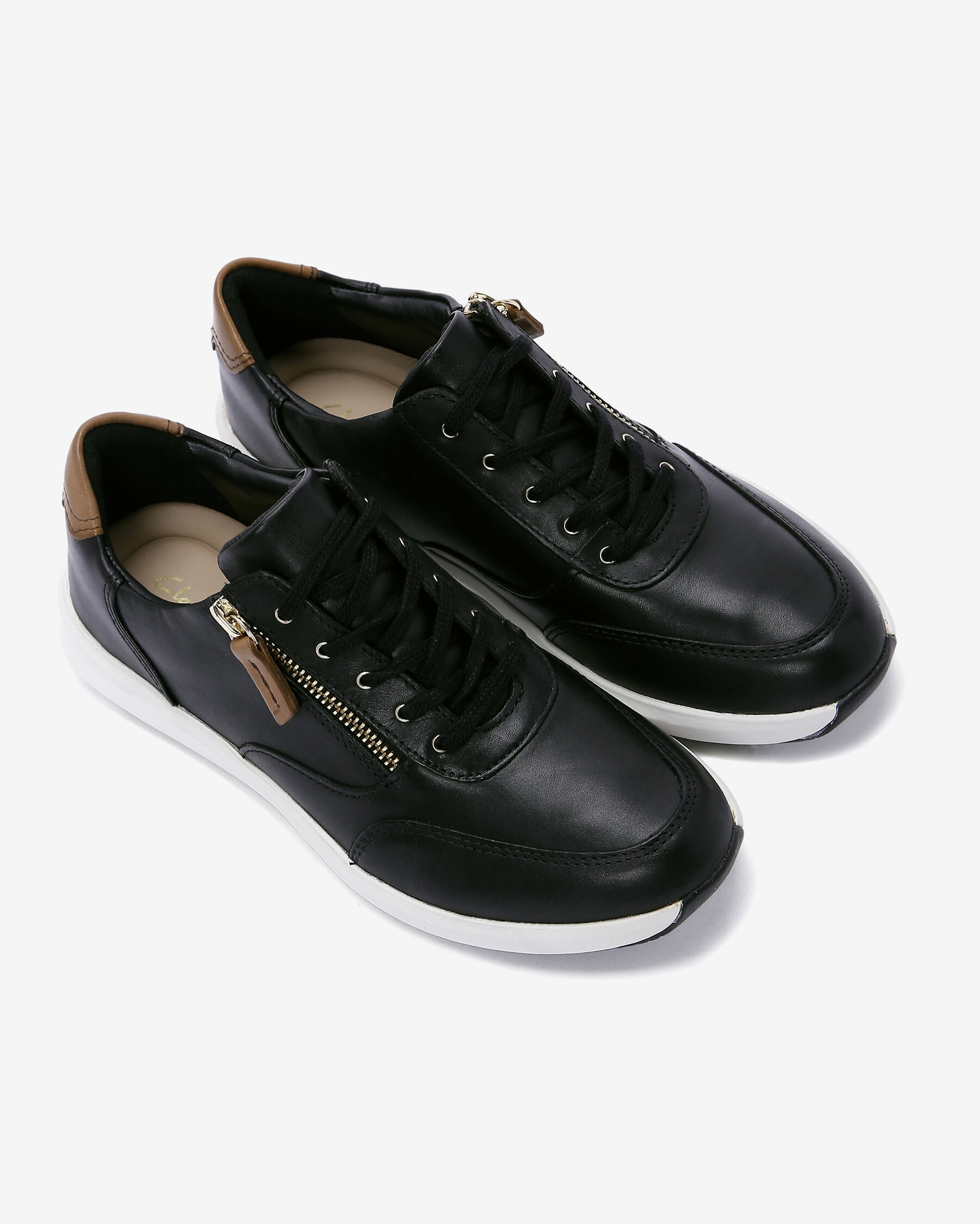 Un Rio Zip Kadın Siyah Sneakers 26168018