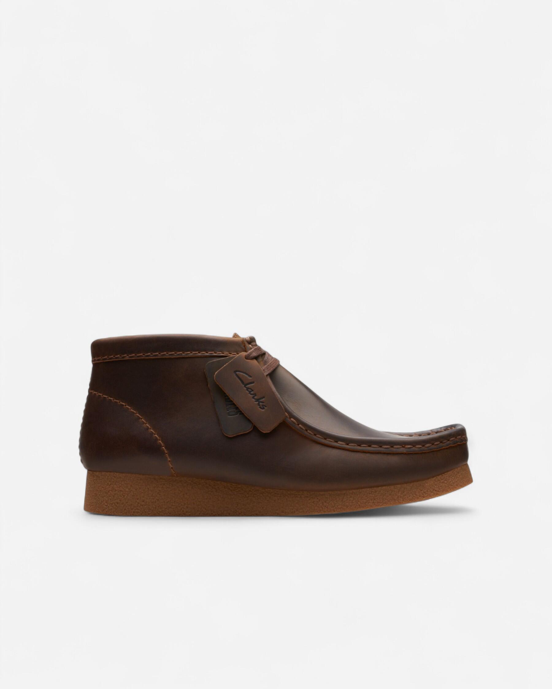 Clarks WallabeeEVO Bt【UK6】 Wallabeeevo Bt Beeswax, M; 7 Erkek Kahverengi Bot 26172822