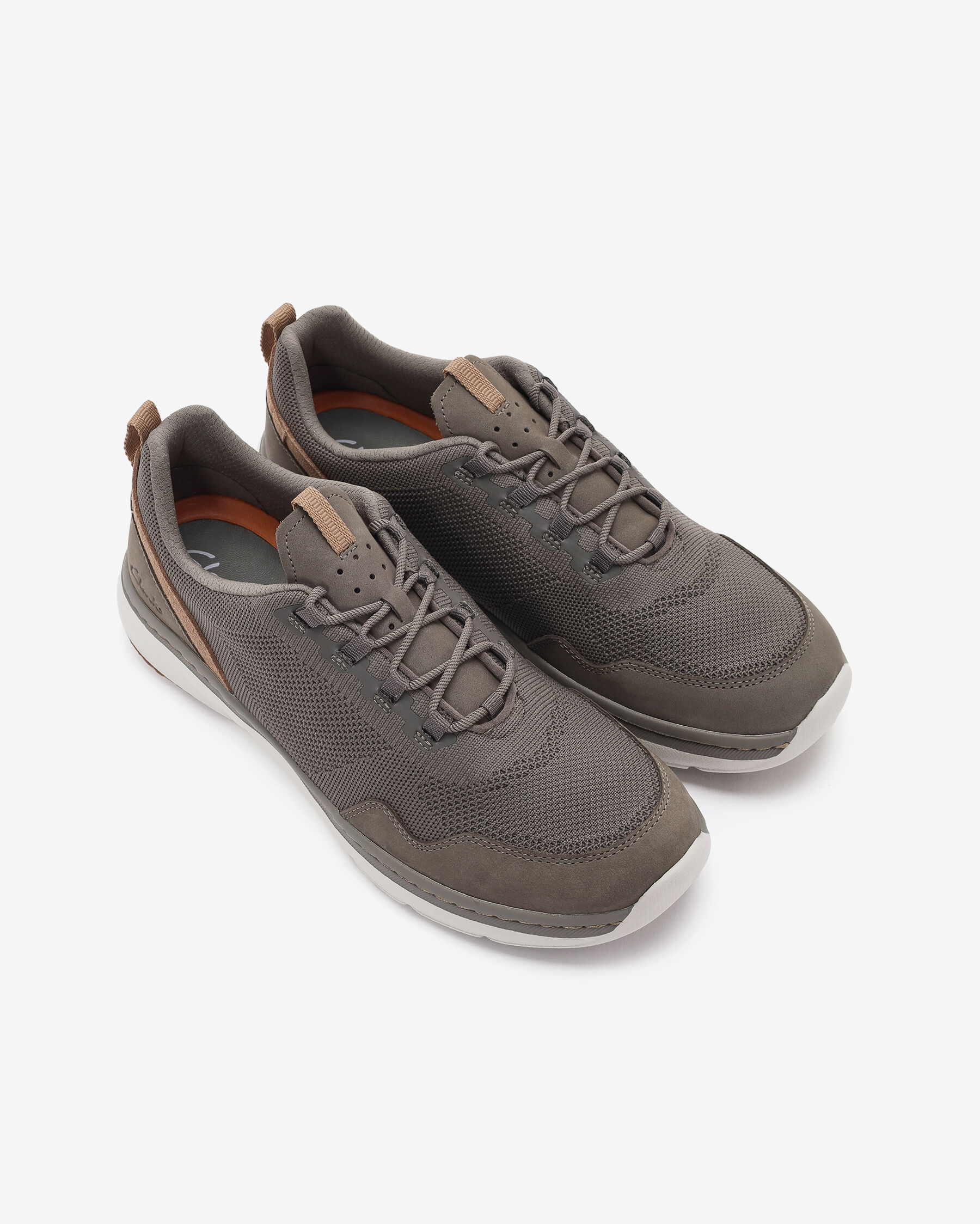 Clarkspro Knit Erkek Haki Spor Ayakkabı 26176861