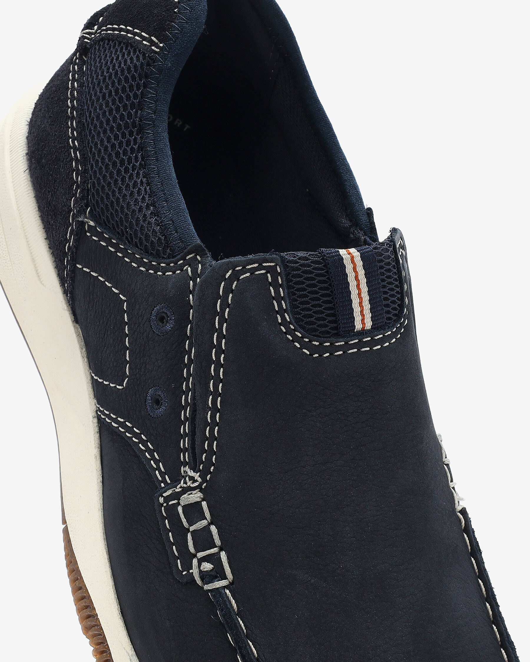 Resim Sailview Step Navy Nubuck