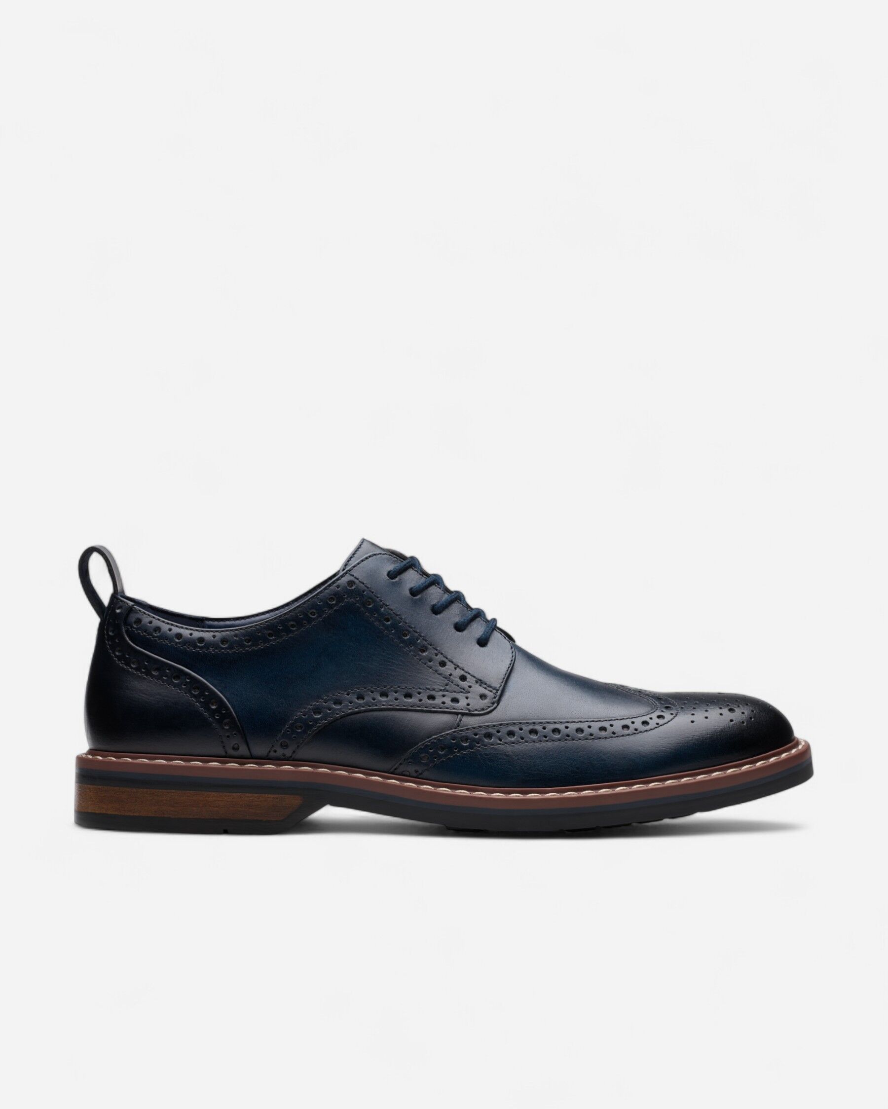 Resim Aldwin Limit Navy Leather, M; 7