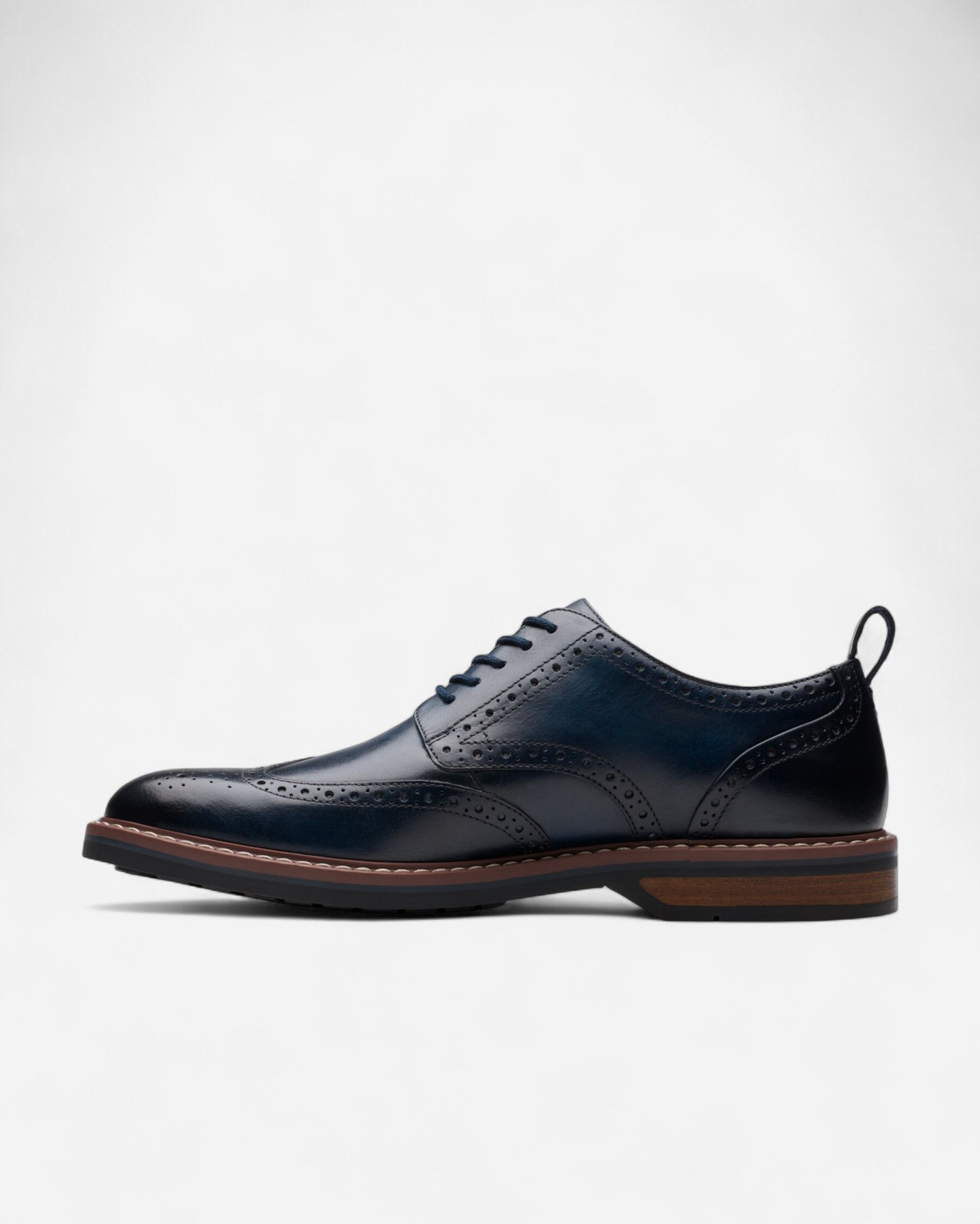 Resim Aldwin Limit Navy Leather, M; 7