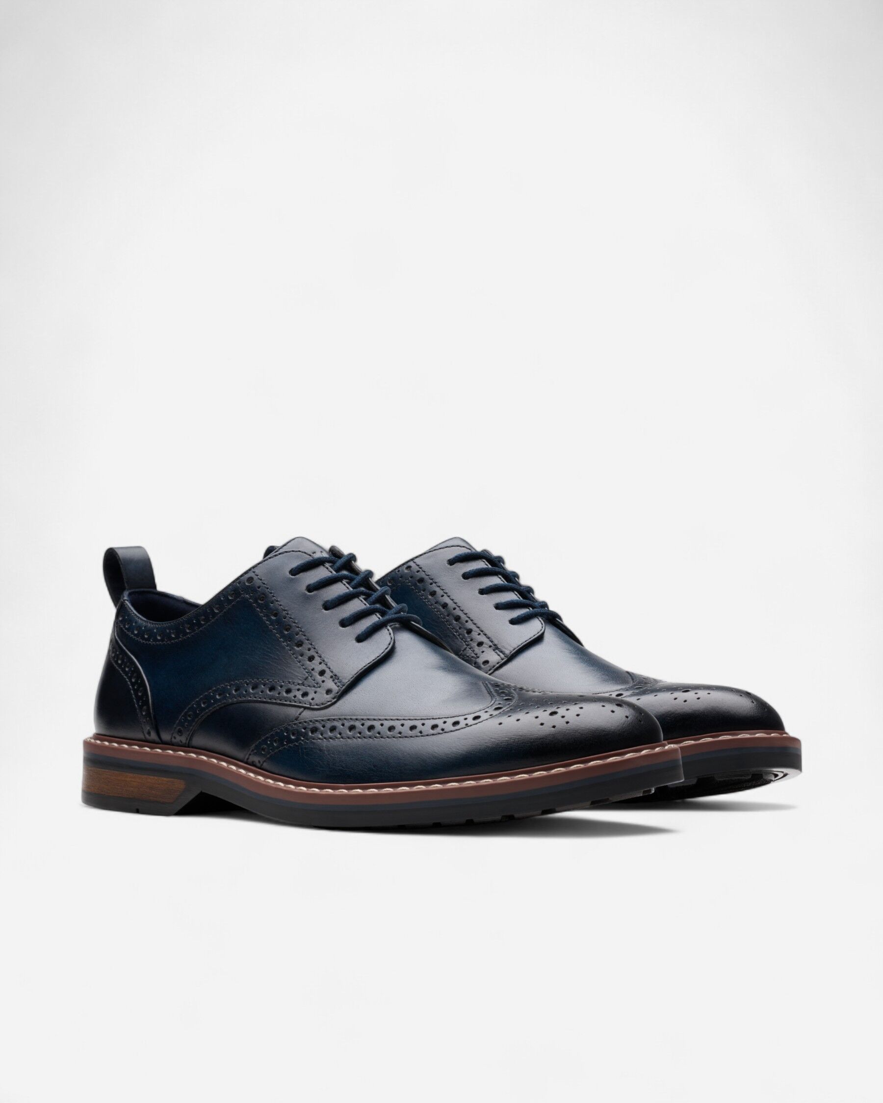 Resim Aldwin Limit Navy Leather, M; 7