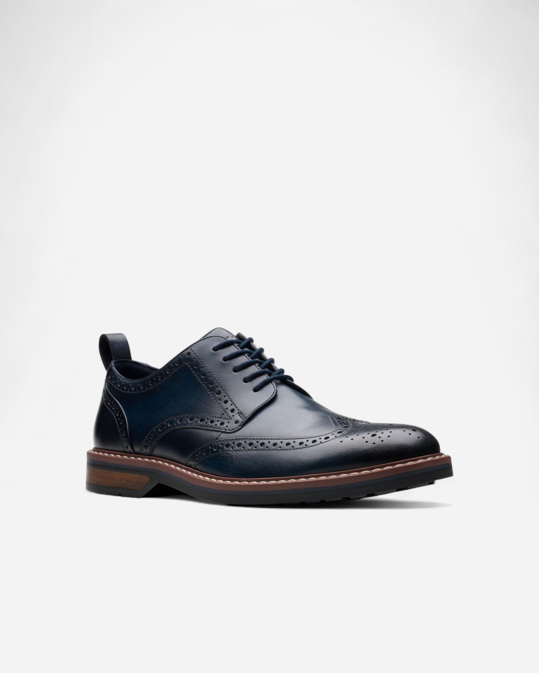 Resim Aldwin Limit Navy Leather, M; 7