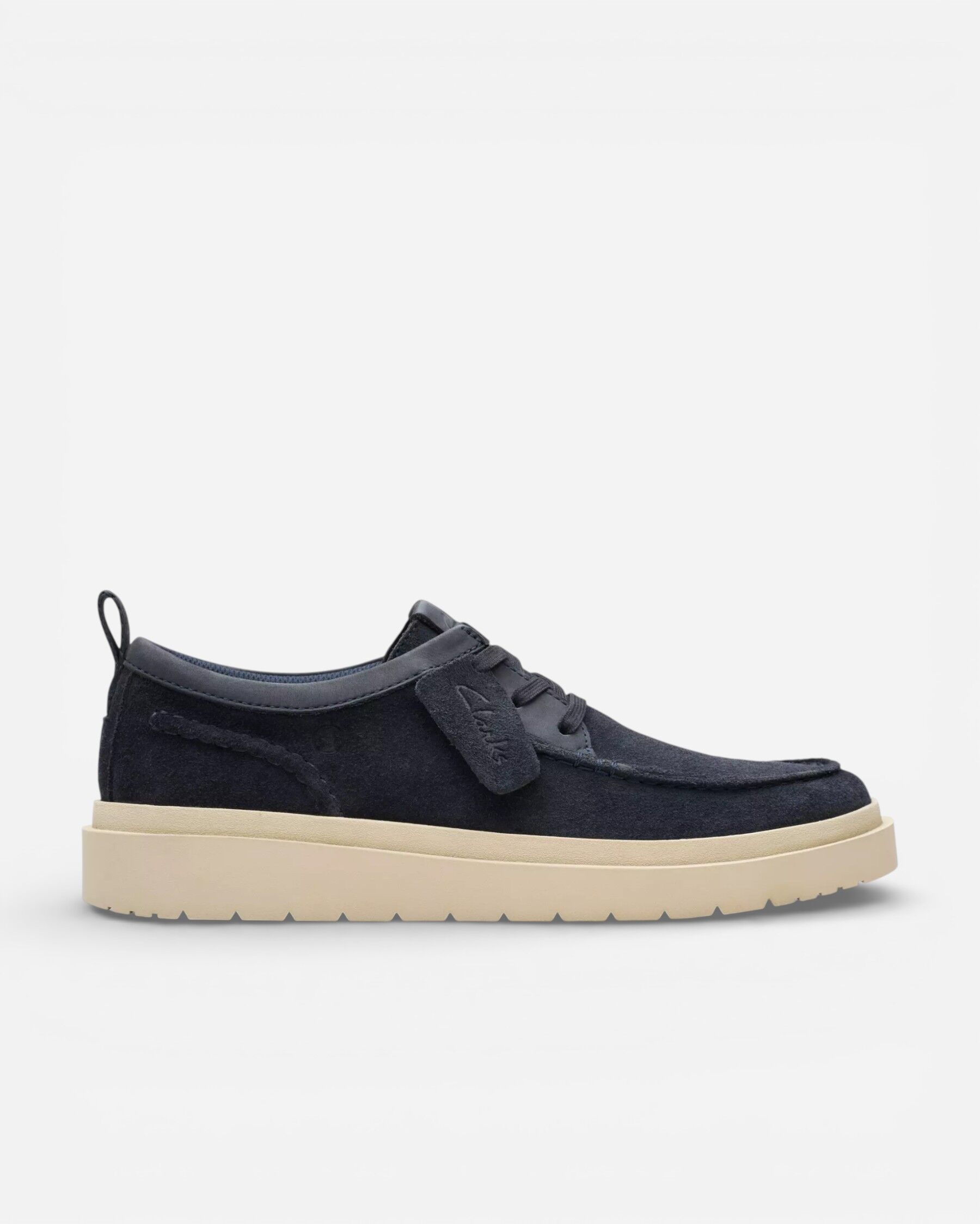 Resim Polden Moc Navy Suede