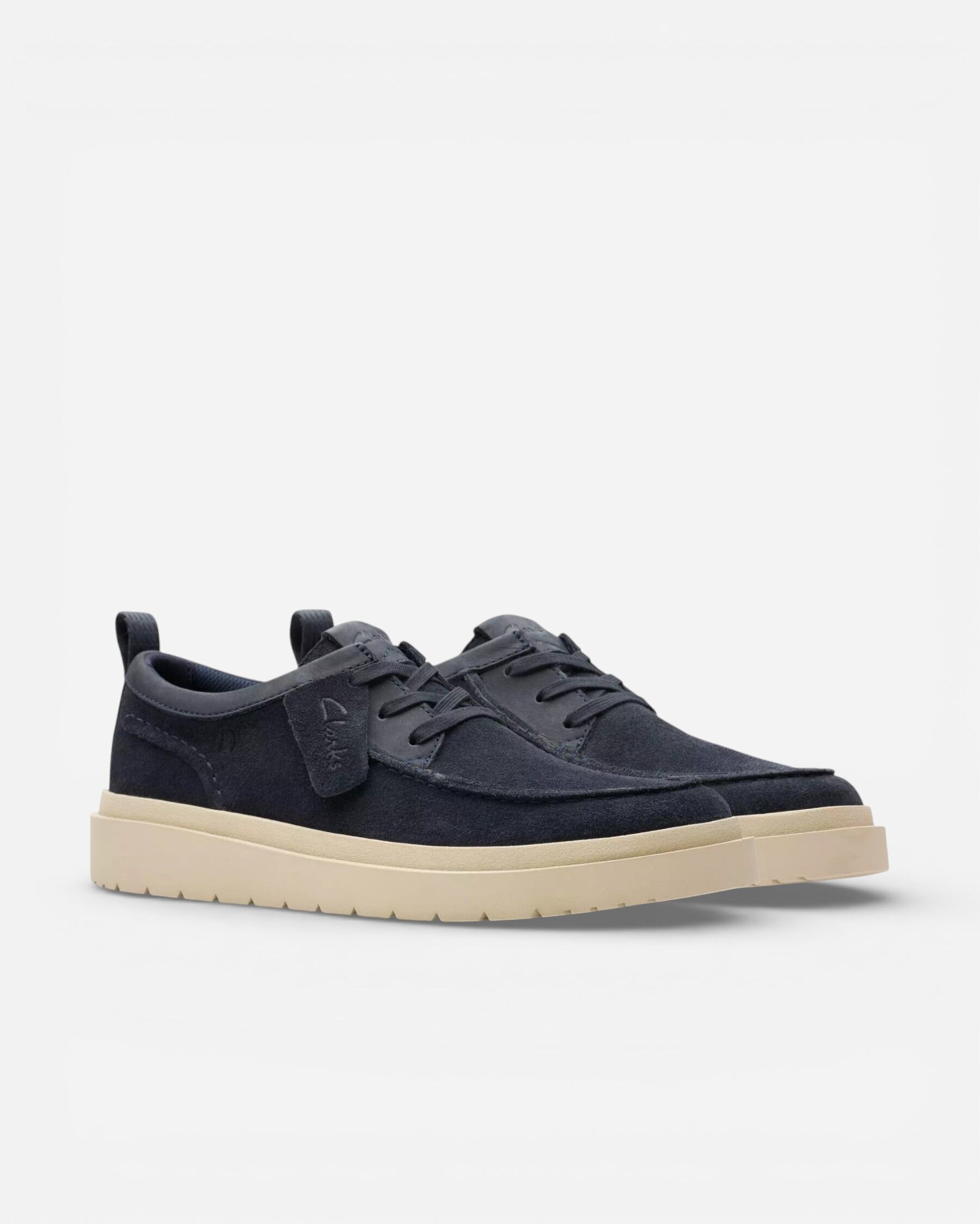Resim Polden Moc Navy Suede