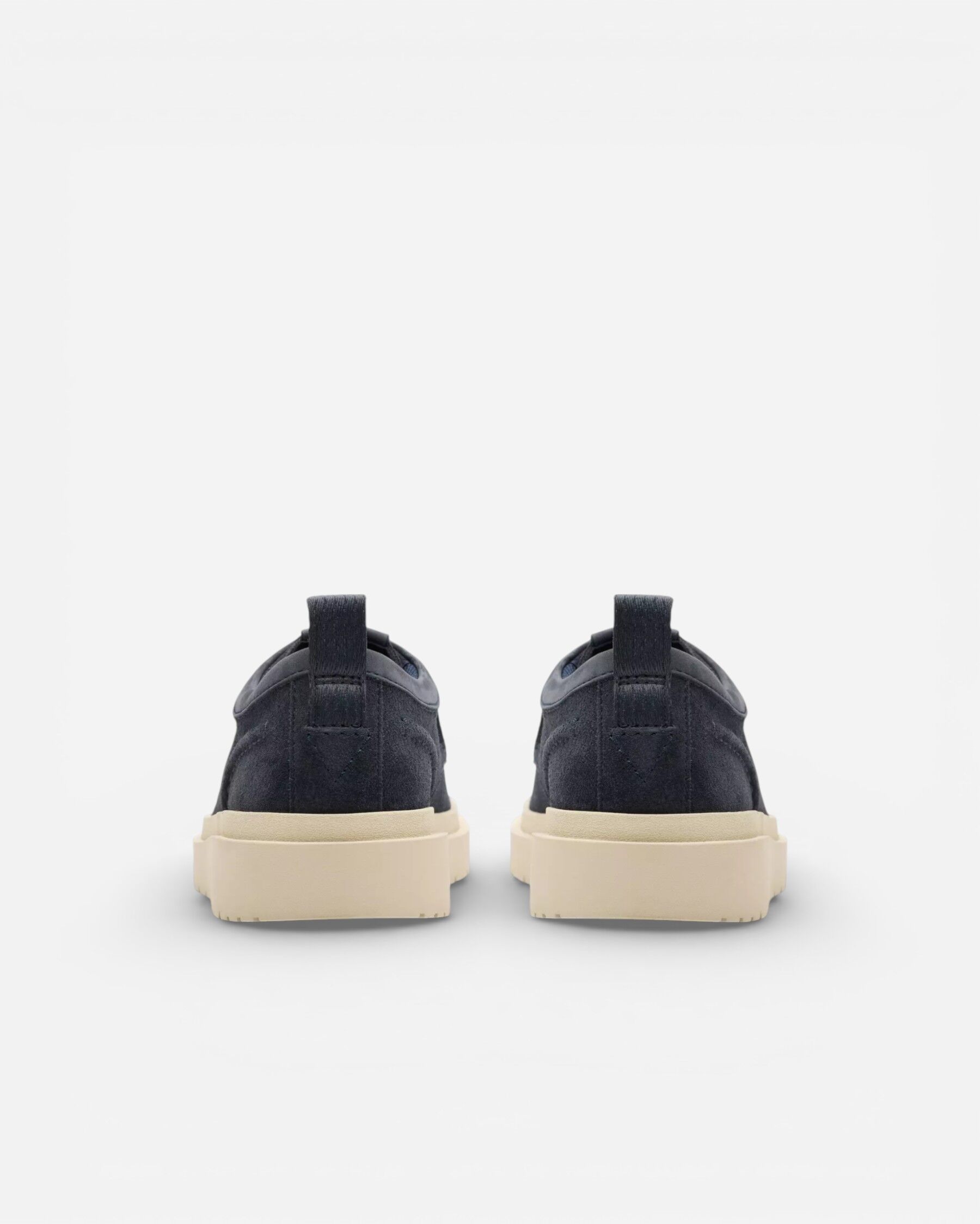 Resim Polden Moc Navy Suede