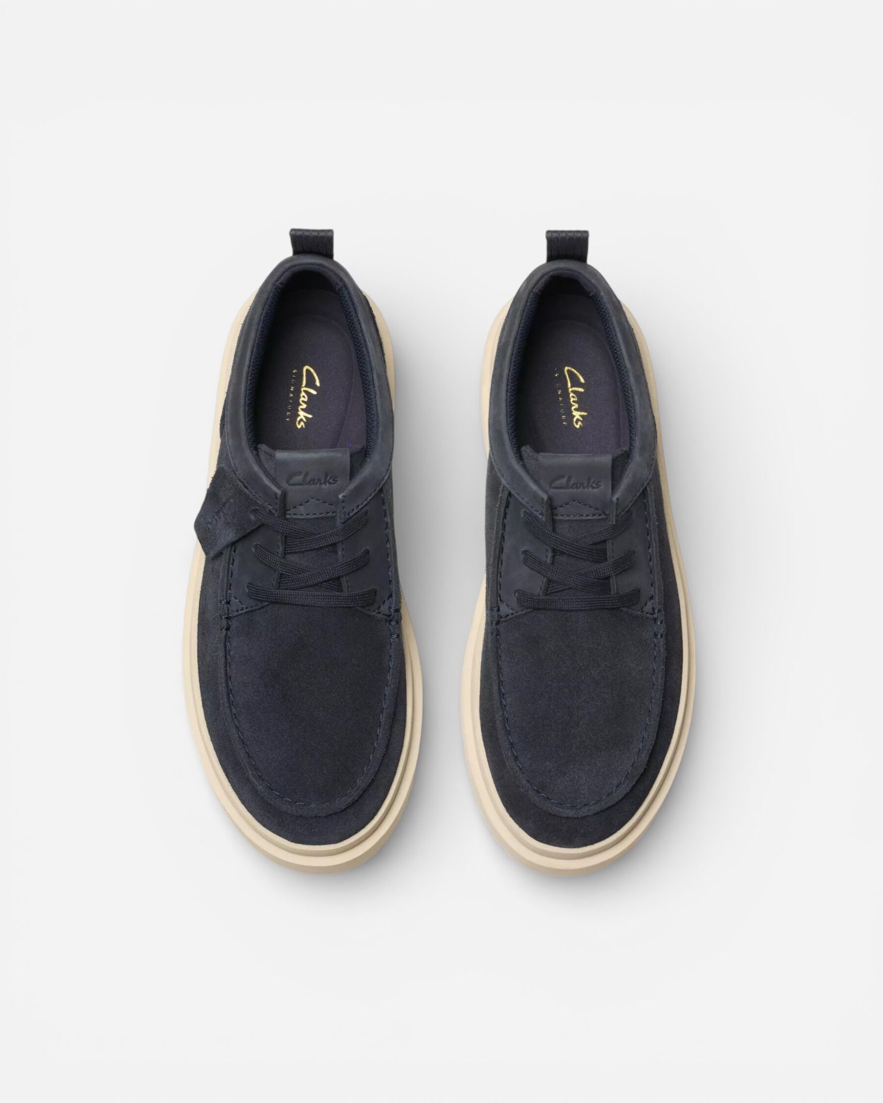 Resim Polden Moc Navy Suede