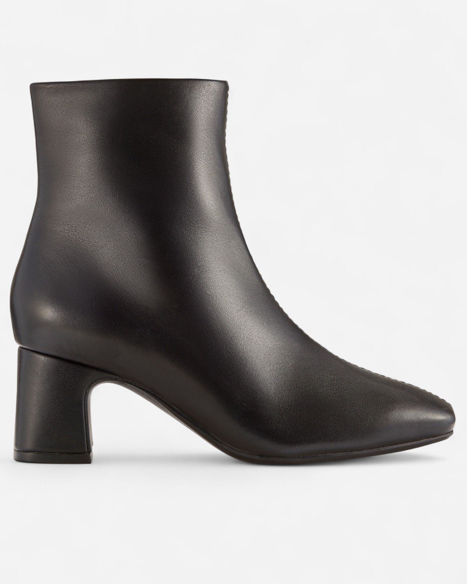 Resim Fernie Zip Black Leather, M; 3