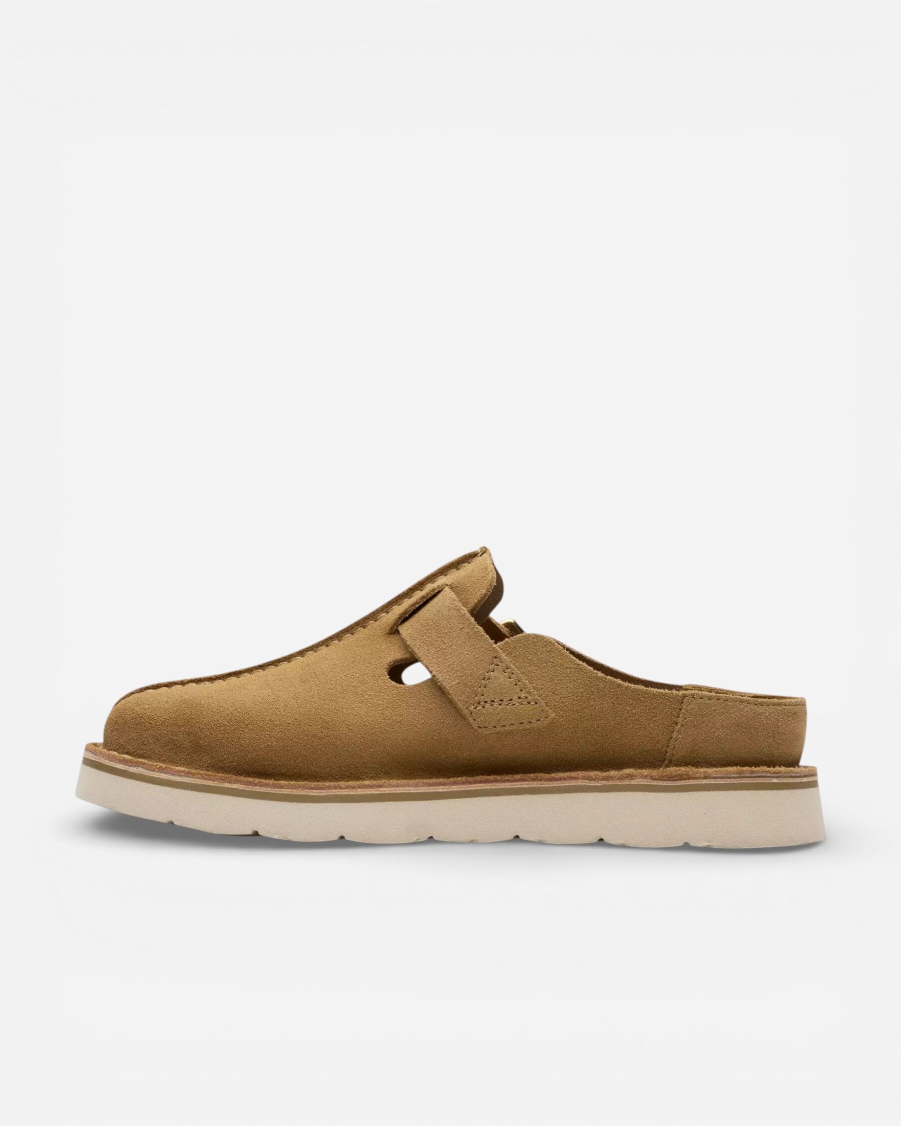 Resim Solsbury Mule. Dark Sand Suede