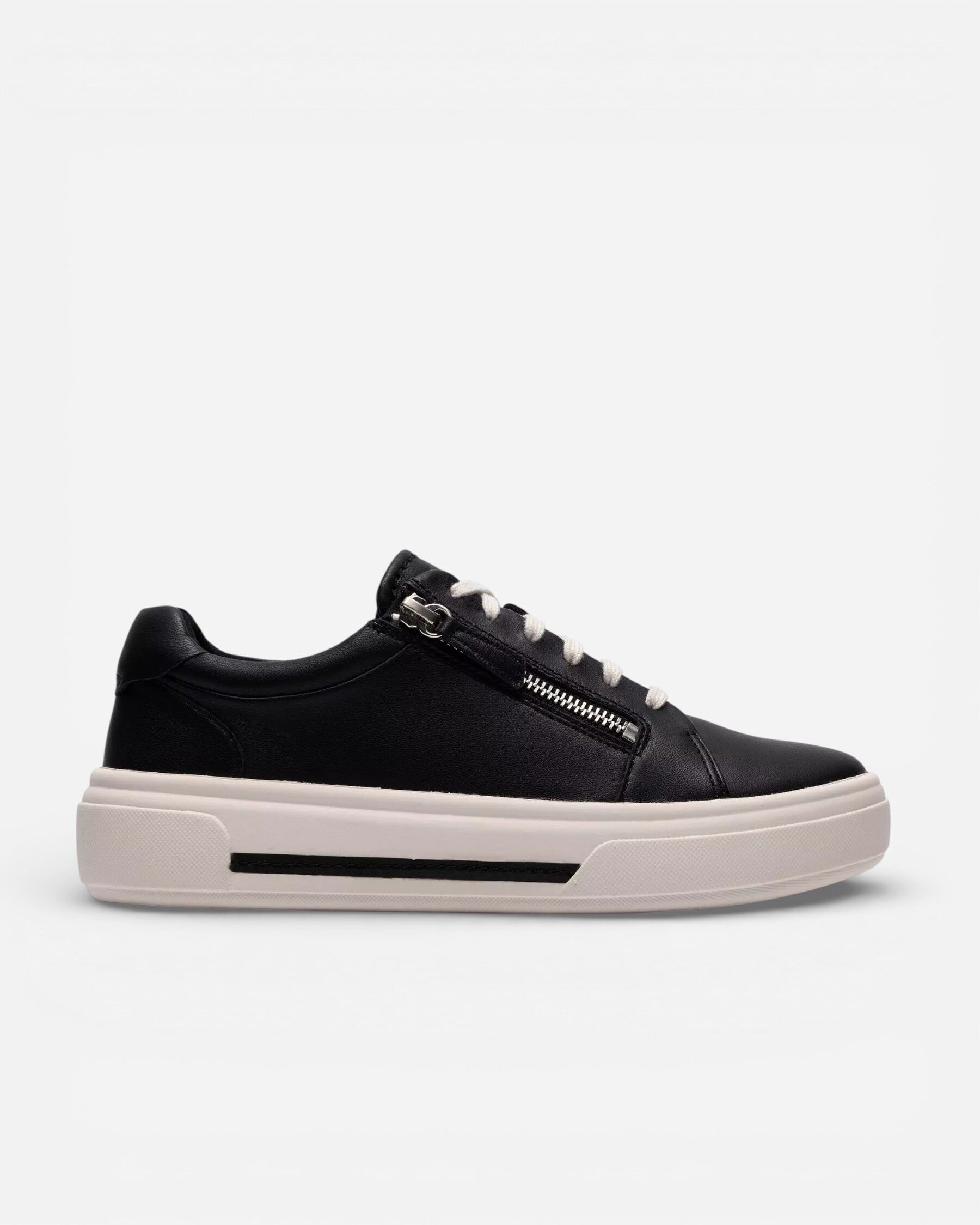 Resim Hollyrose Zip Black Leather