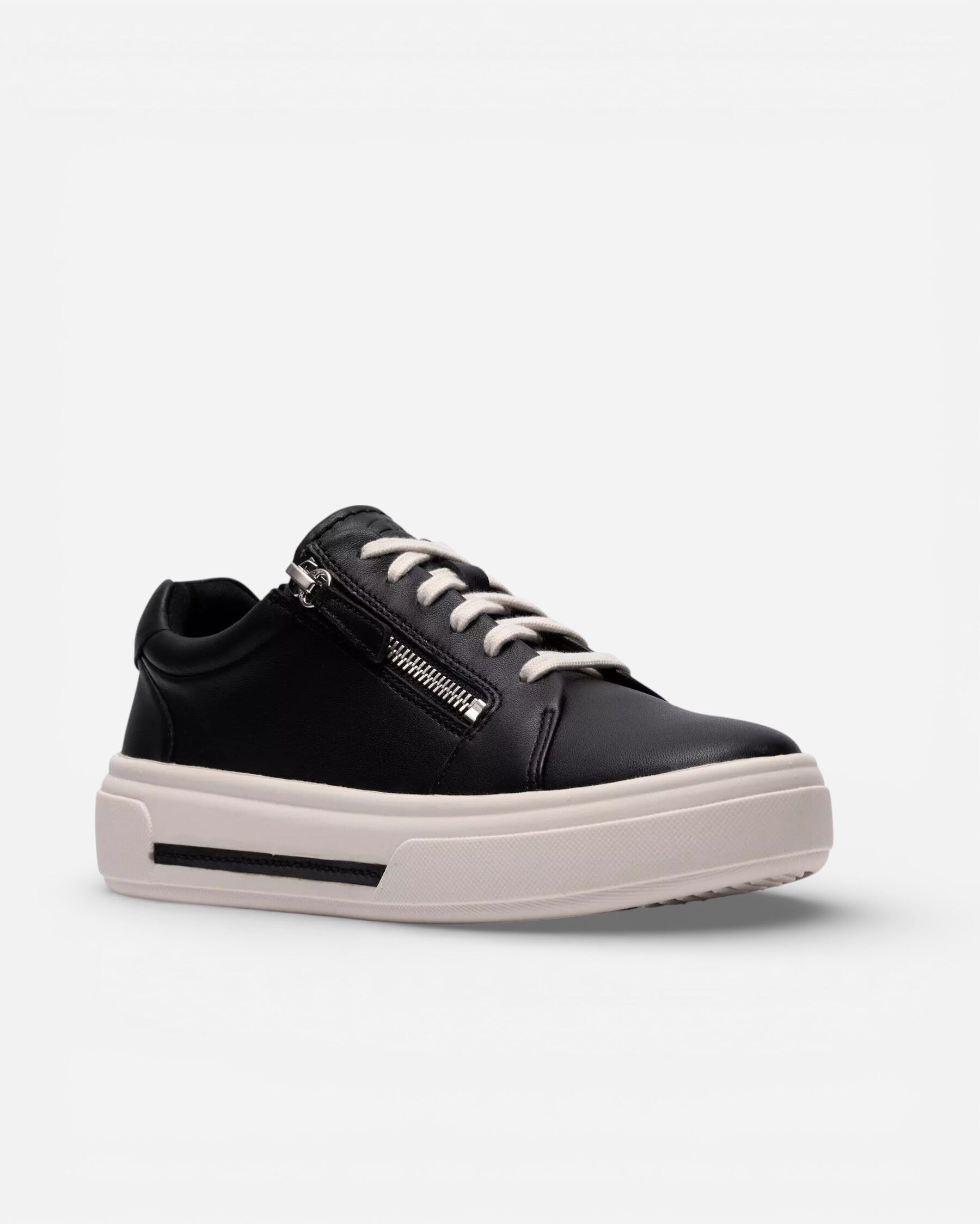 Resim Hollyrose Zip Black Leather