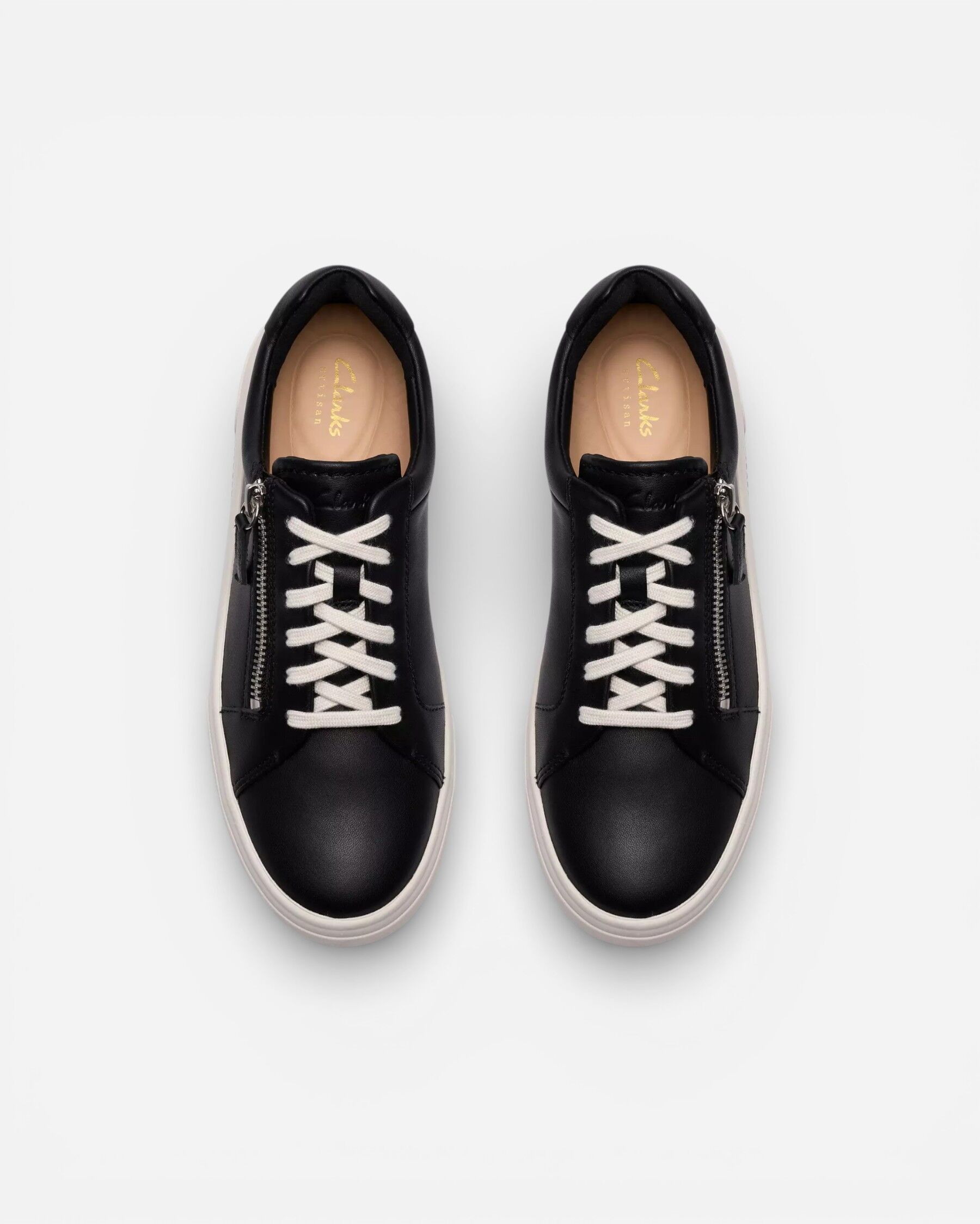 Resim Hollyrose Zip Black Leather