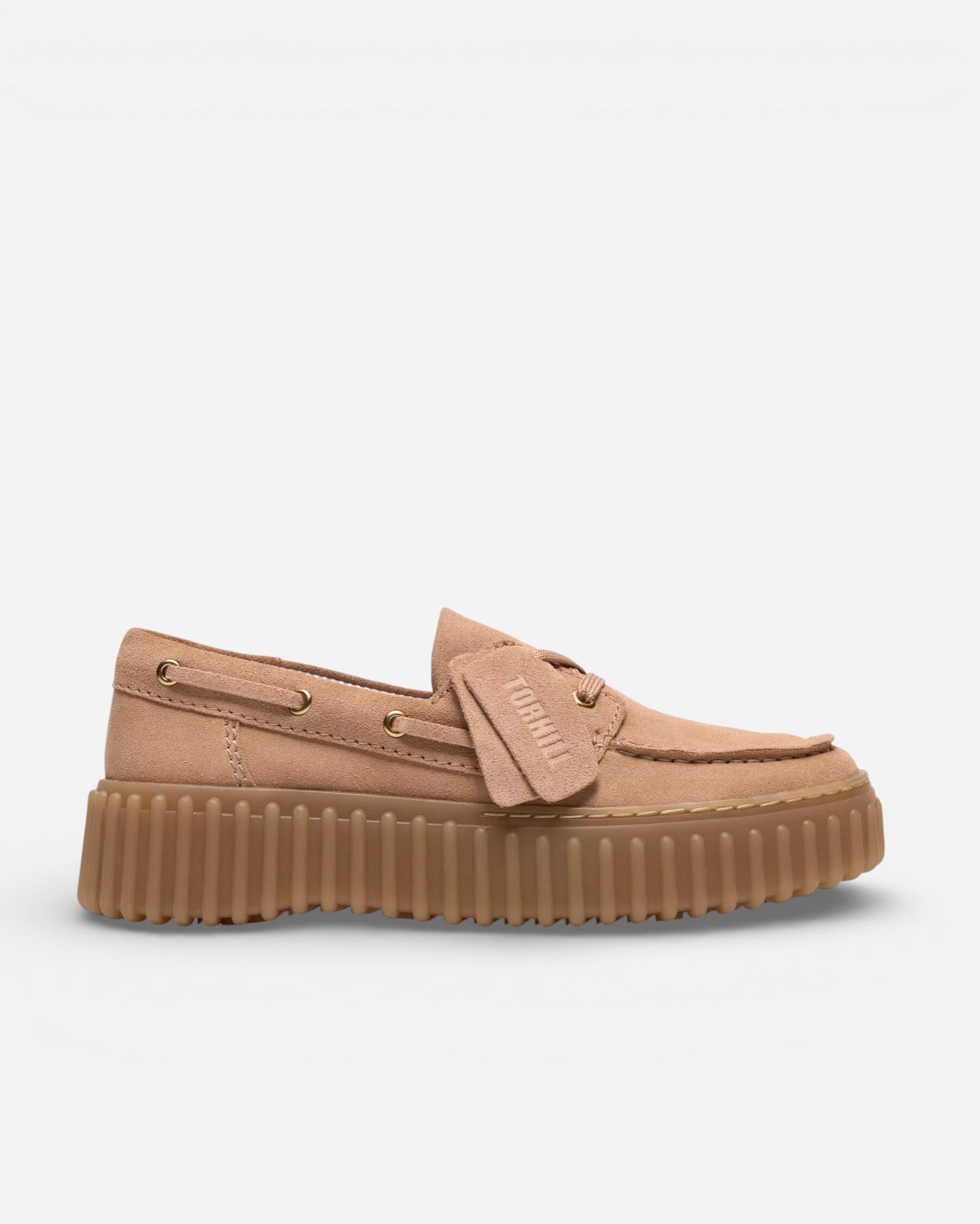 Resim Torhill Boat Beige Suede