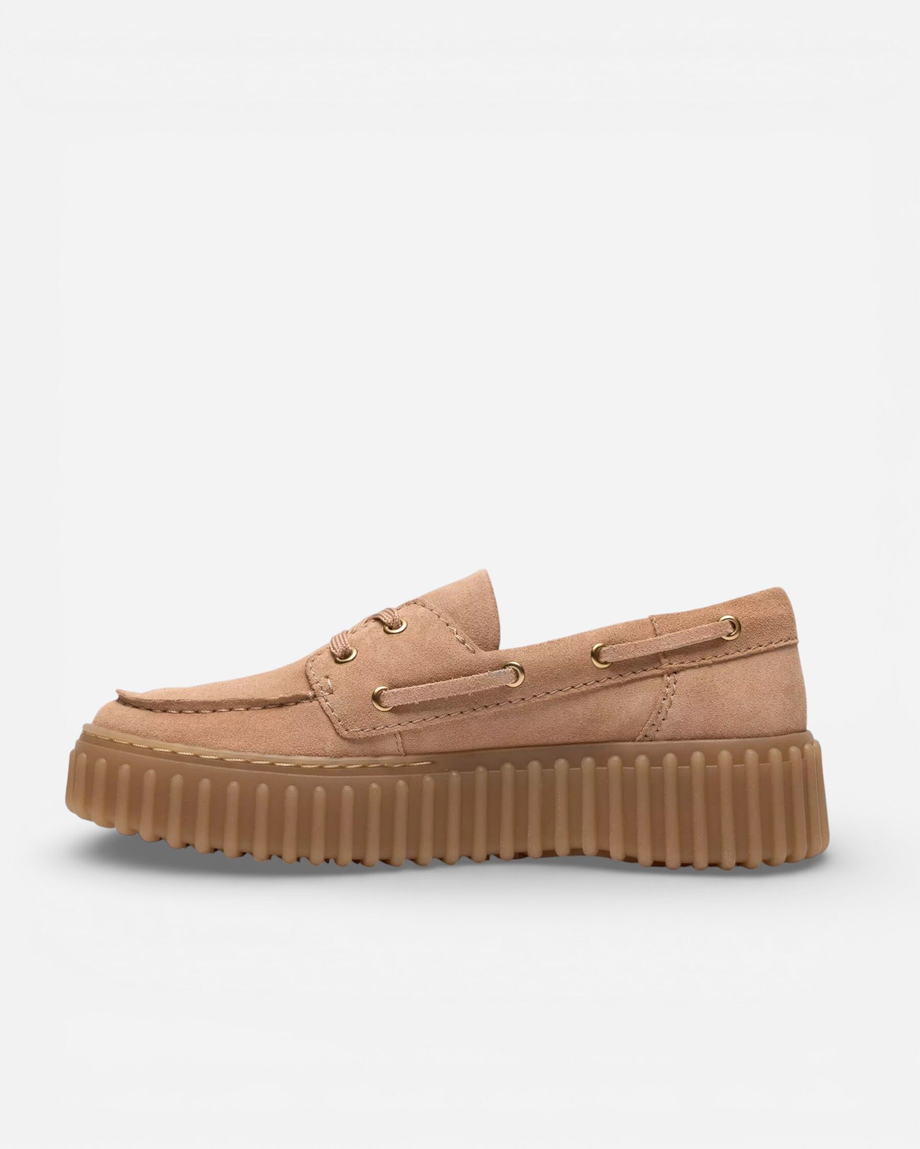 Resim Torhill Boat Beige Suede