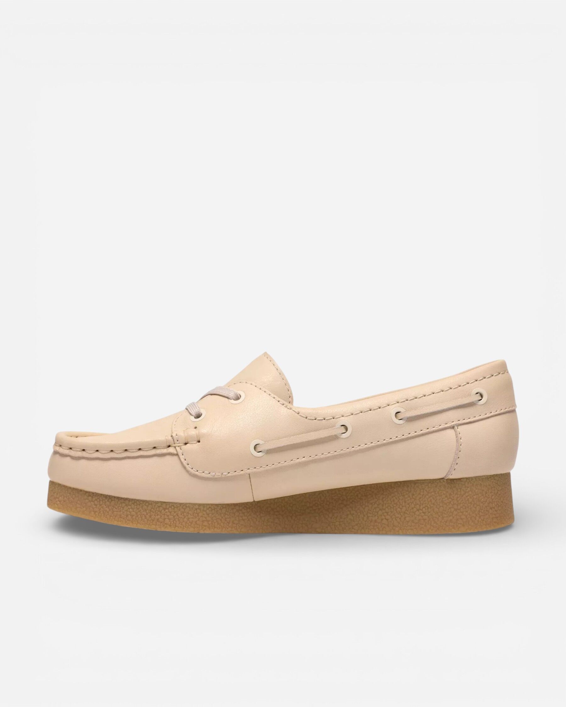 Resim Wallabeeevosea Cream Leather