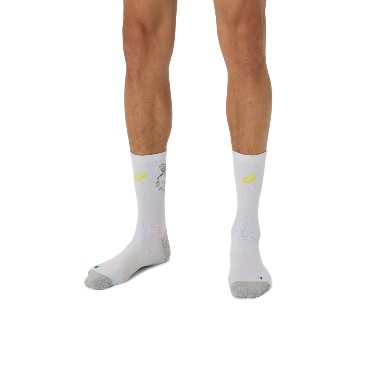 Performance Run Sock Crew Unisex Beyaz Koşu Çorabı 3013A976-404