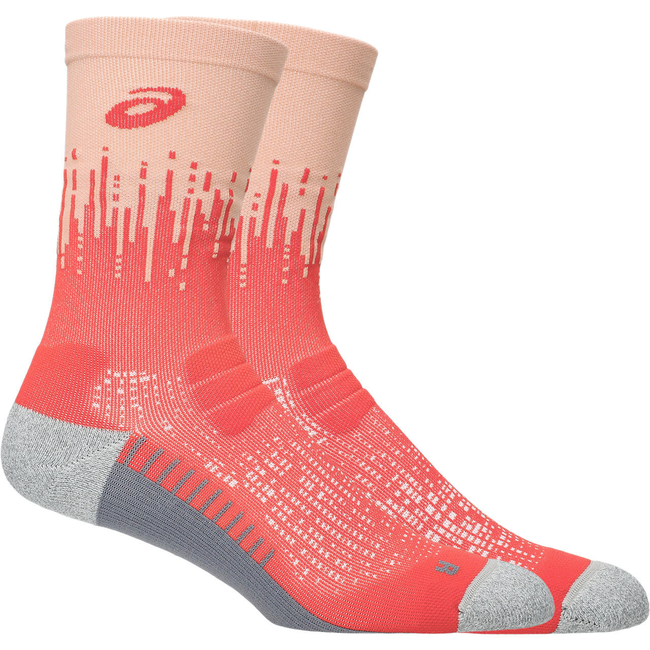 Performance Run Sock Crew Unisex Hazy Lilac/white Koşu Çorabı