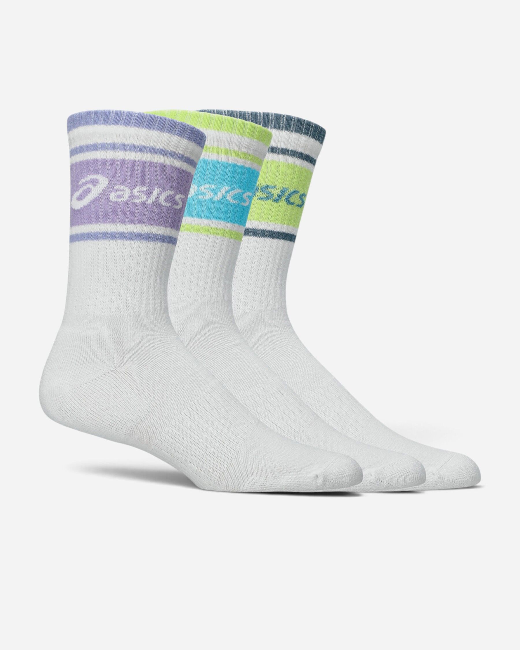 Resim 3 Pack Asics Logo Crew Sock